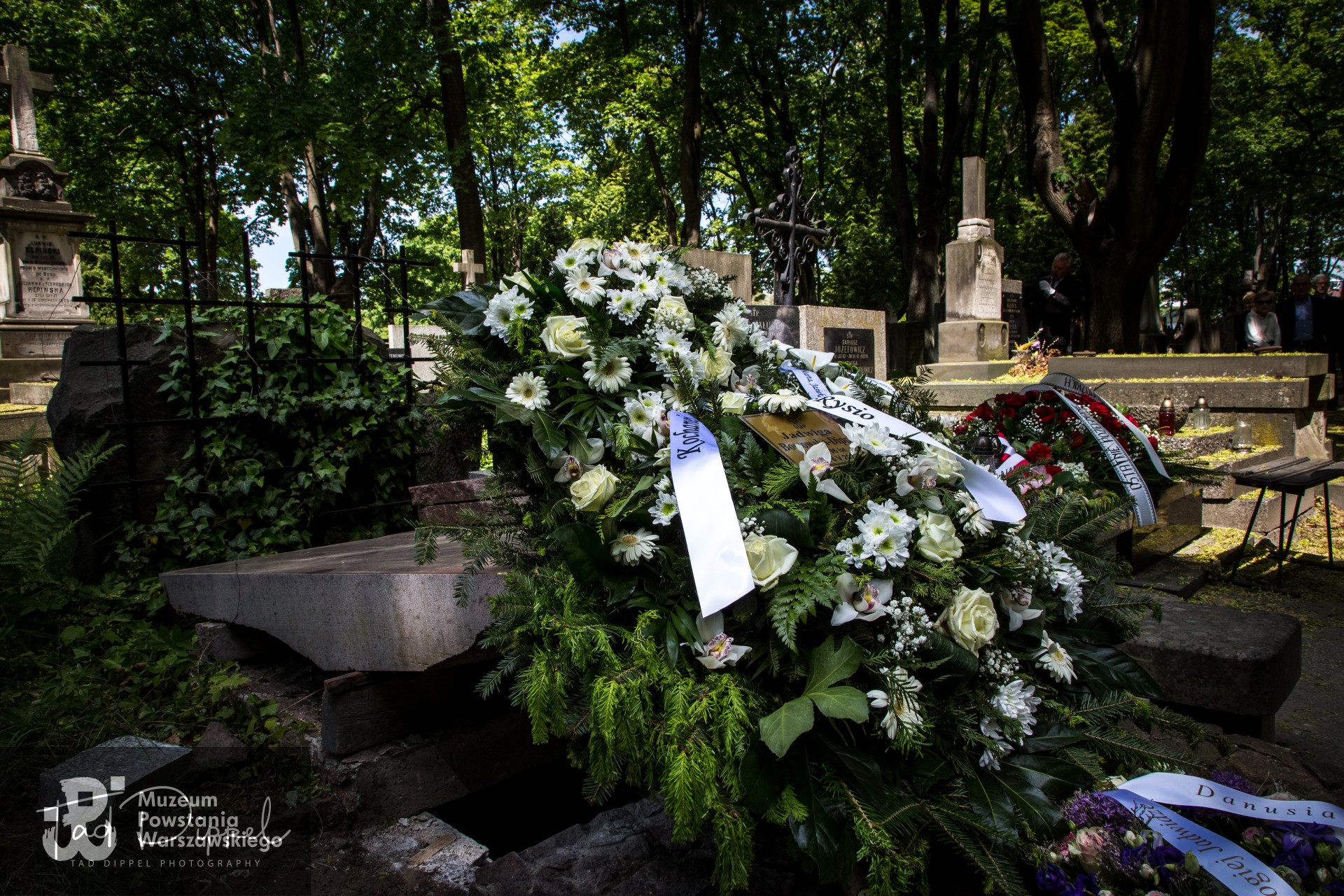 Pogrzeb Pani Jadwigi Dippel-Bossowskiej  na Starych Powązkach, 20.05.2022 r.  Fot.  wykonał i udostępnił p. Tadeusz Dippel
