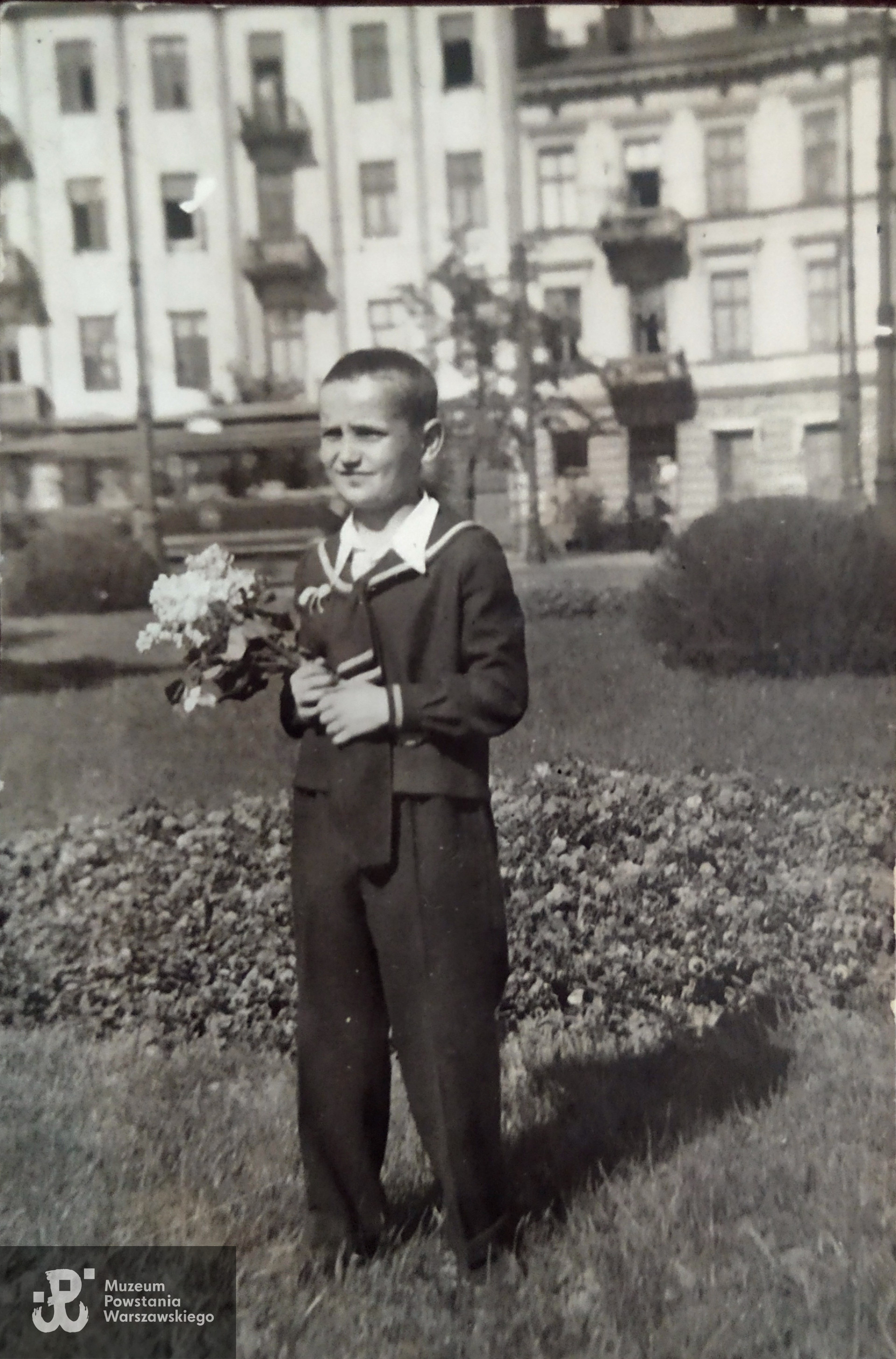 Łącznik Ryszard Wojciechowski "Rysiek". Fot. ze zbiorów rodzinnych p. Jacka Wojciechowskiego