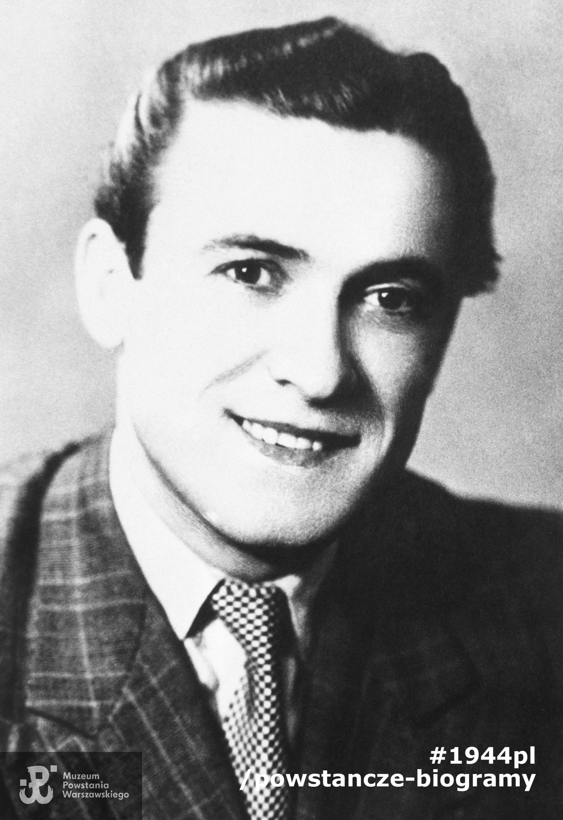 Jan Maruszewski "Janusz" (1926-2020). Fot. ze zbiorów Muzeum Powstania Warszawskiego, sygn. MPW-IK/4316