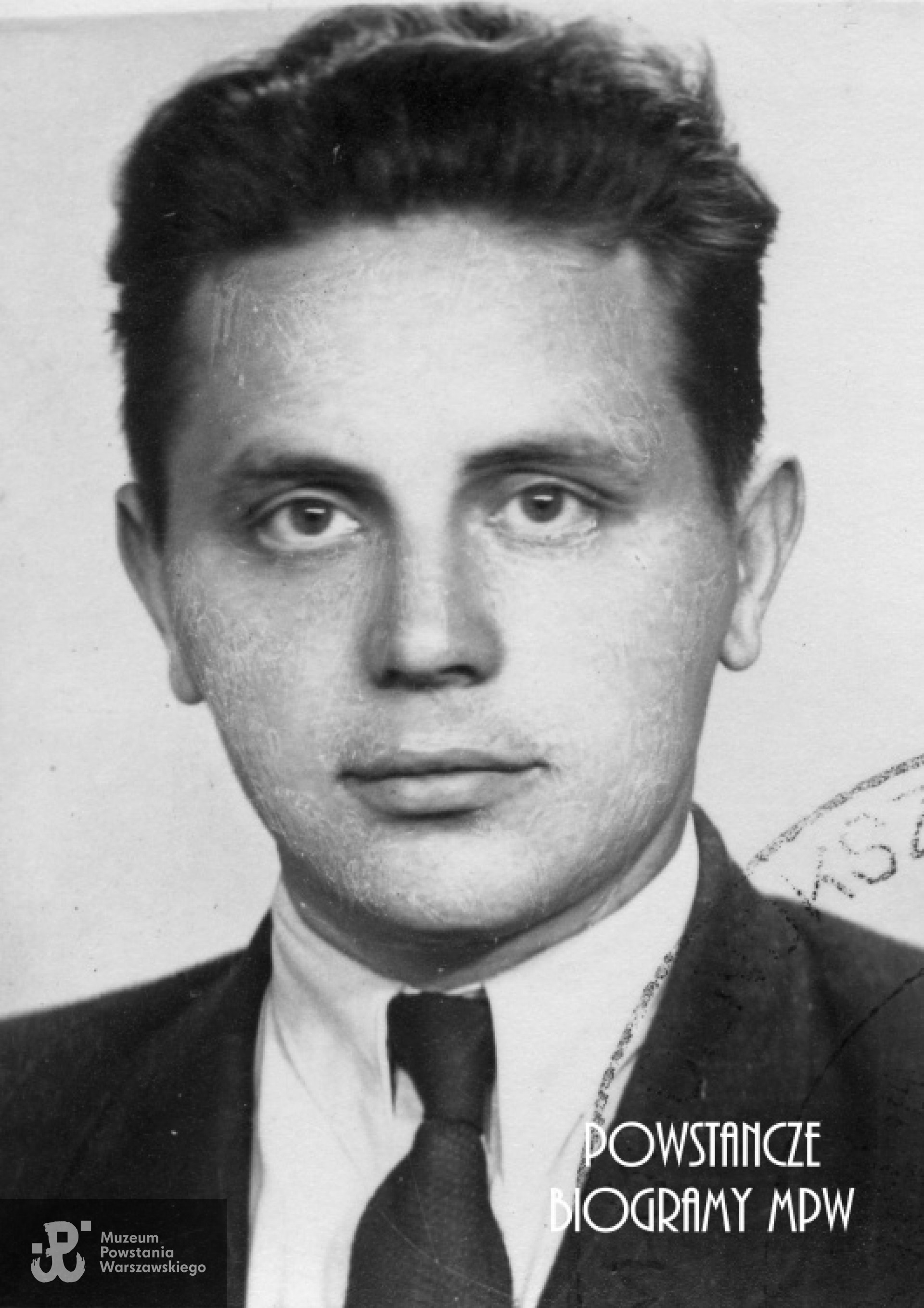 Antoni Zbigniew Mokwiński ps. "Skruszyłło" (1926-1990) Fot.AR MPW