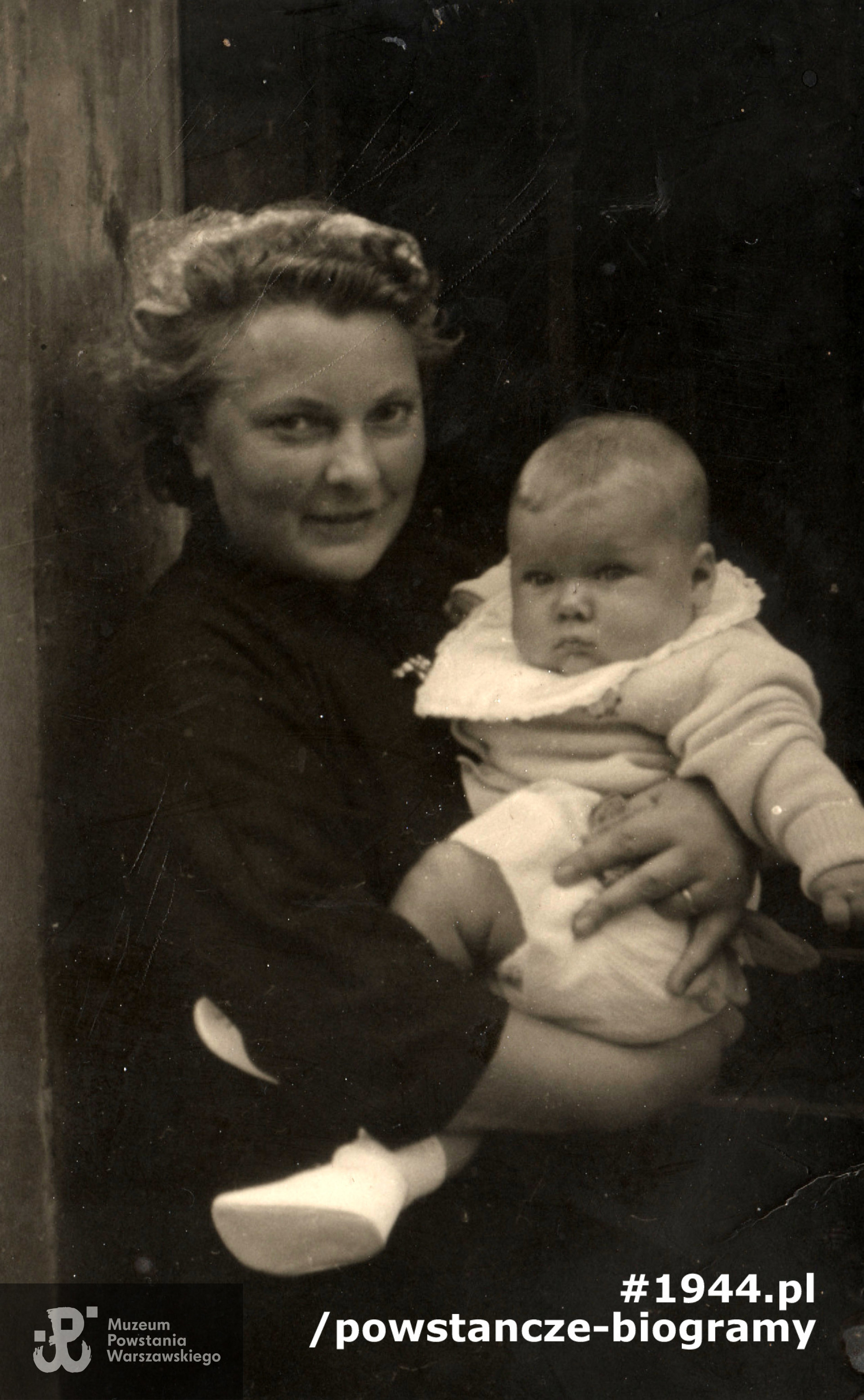 Alicja Malinowska z synem. Fot. archiwum rodzinne