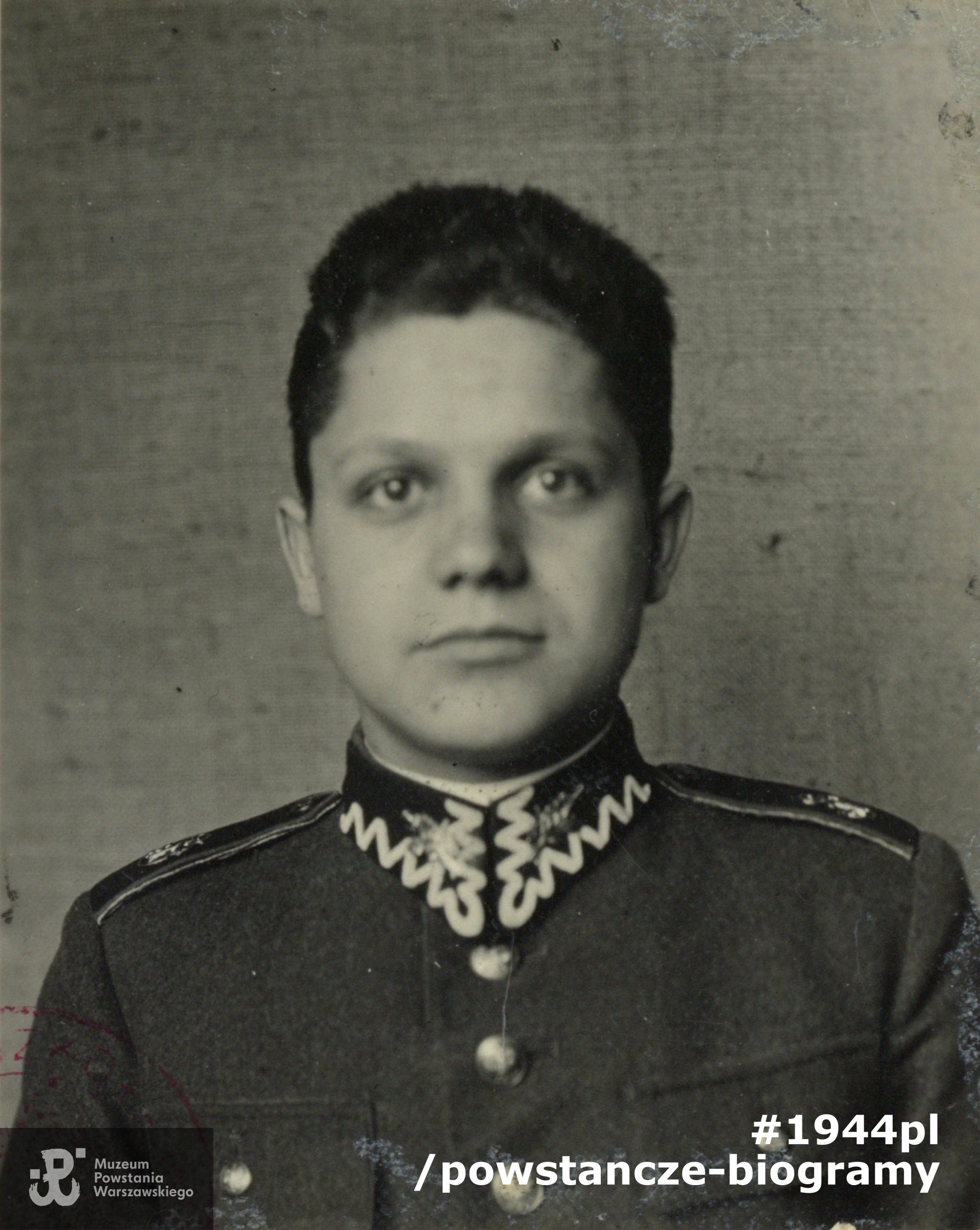 por. Bronisław Czarnołęcki ps. "Bronek" (1917-1944). Fot. ze zbiorów Muzeum Powstania Warszawskiego, sygn. P/9167/19