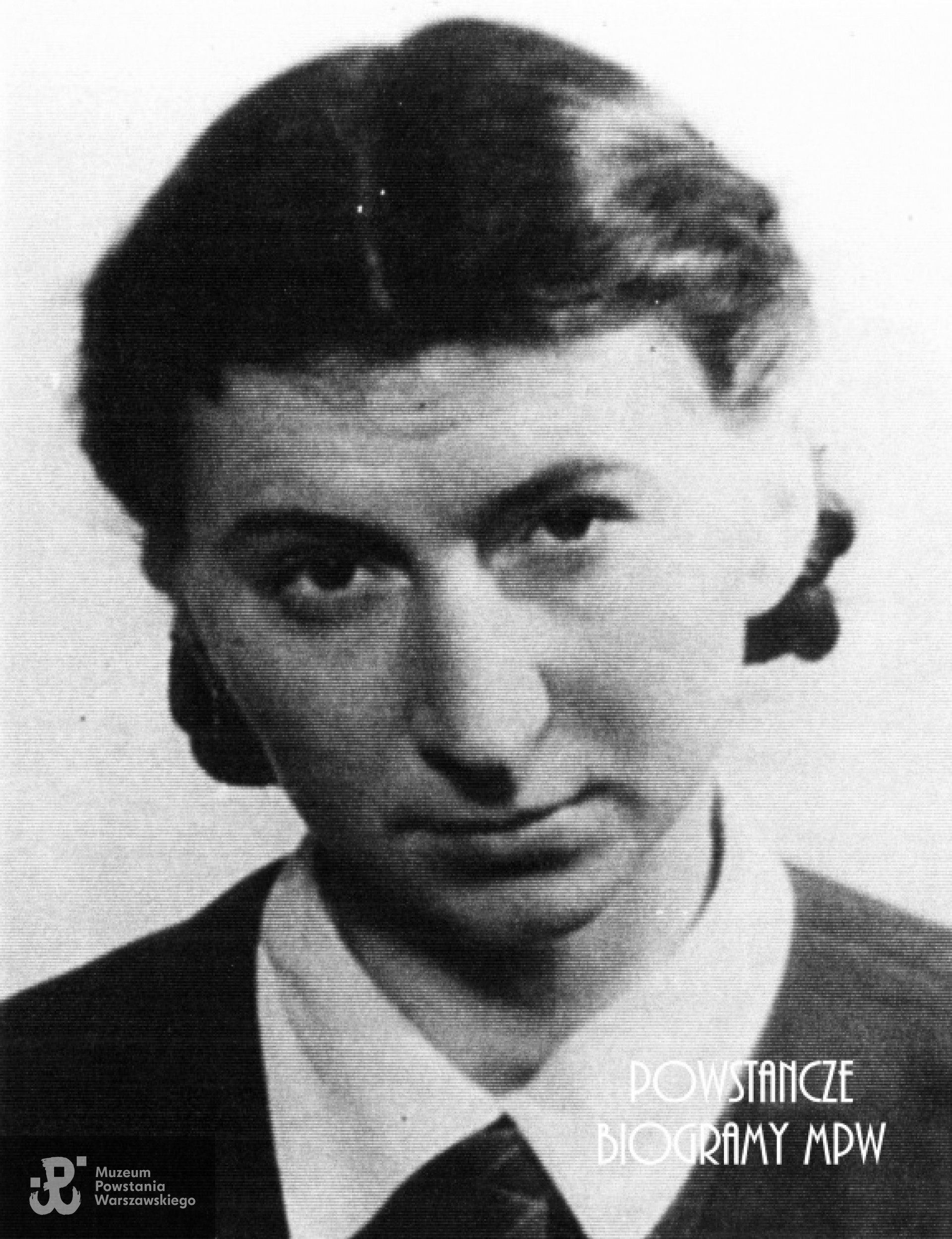 Maria Niepokoyczycka ps. "Marta" (1913-2000) Fot. AR MPW
