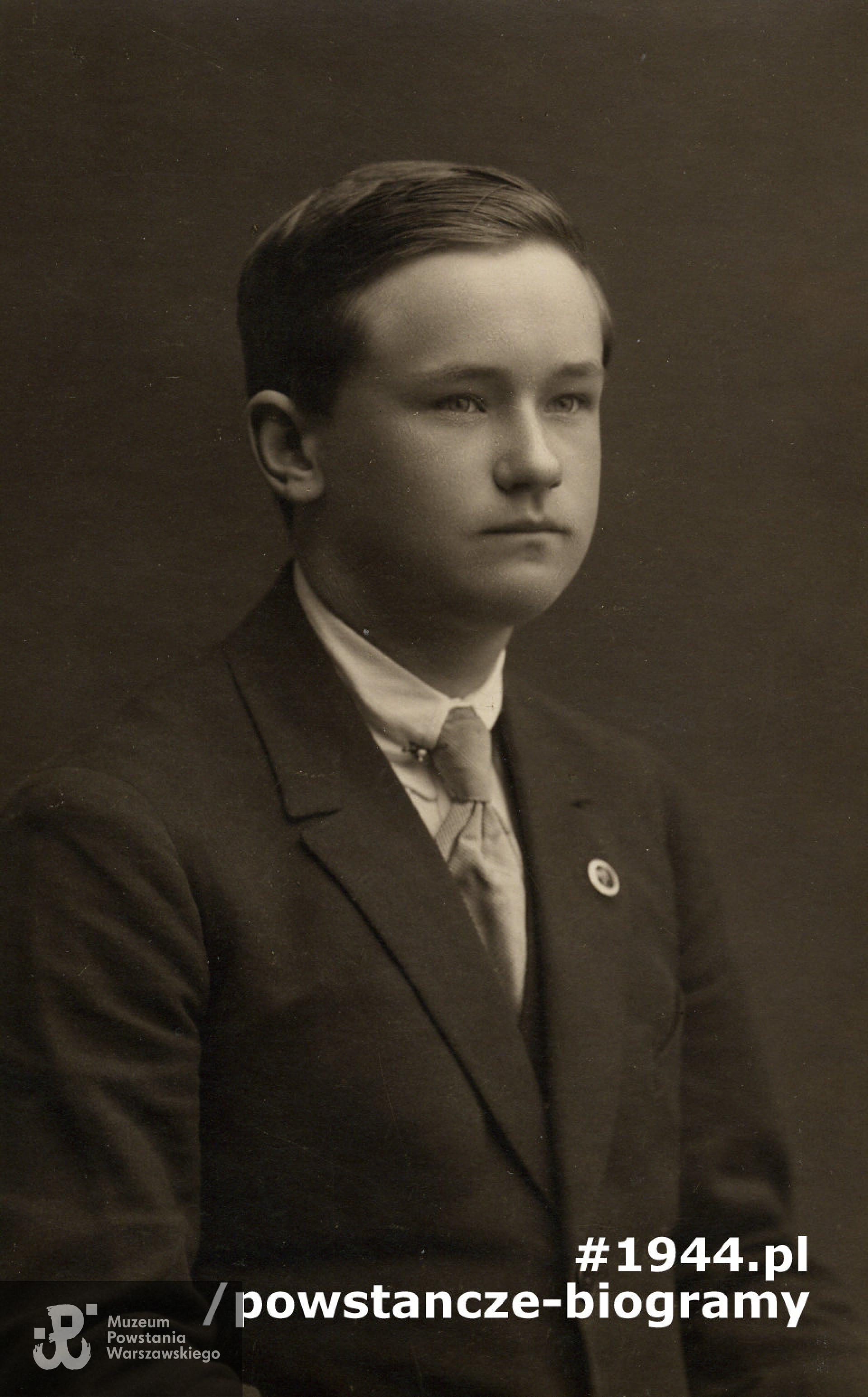 Jerzy Wiszniewski "Poleski" (1908-1944). Fot. archiwum rodzinne.