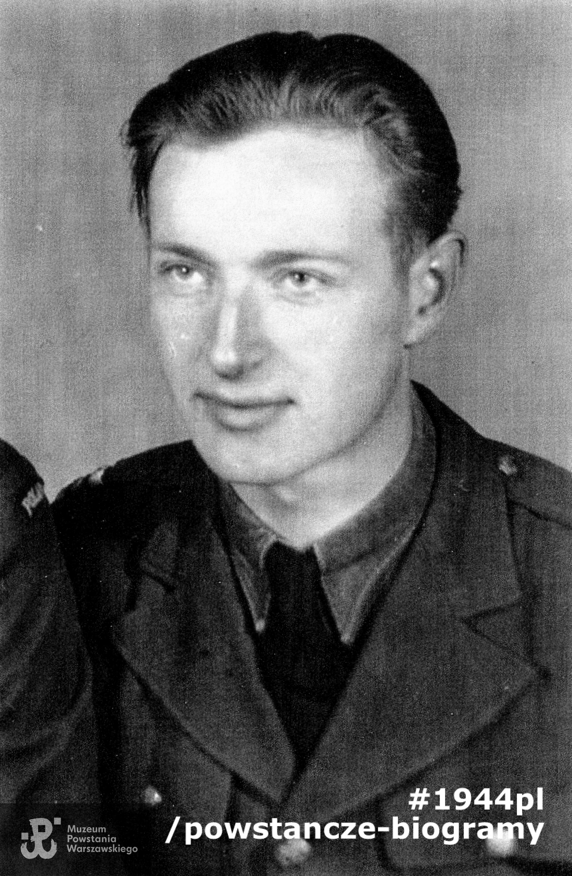 plut. Kryspin Tadeusz Śmietanka ps. "Dyngas" (1923-2004). Fot. ze zbiorów prywatnych p. Jana Tadeusza Eberta ps. "Ryś"