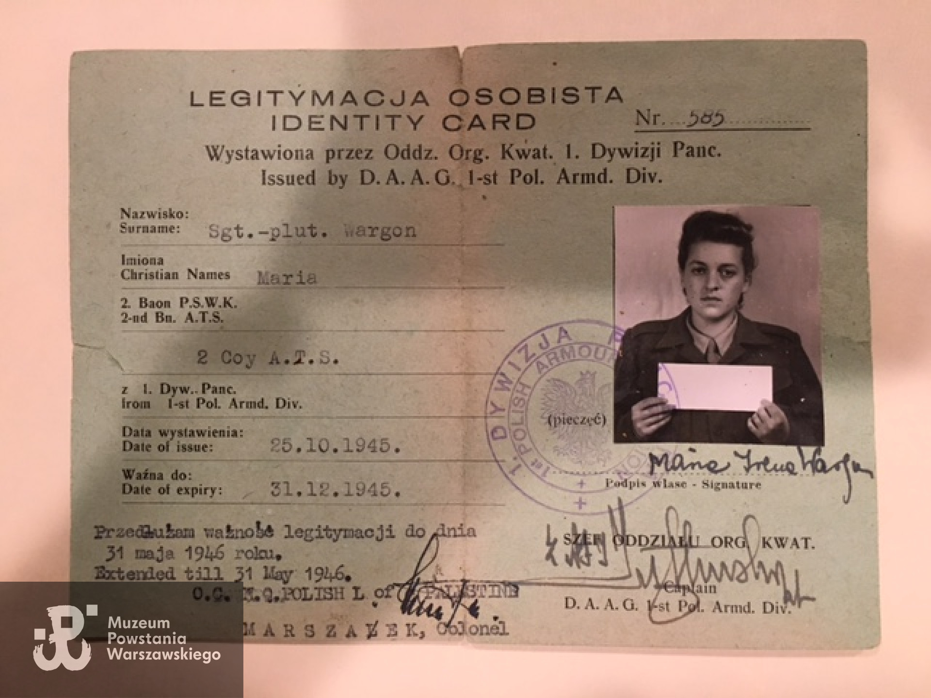 Archiwum rodzinne  syna, p. Paula Seraydariana