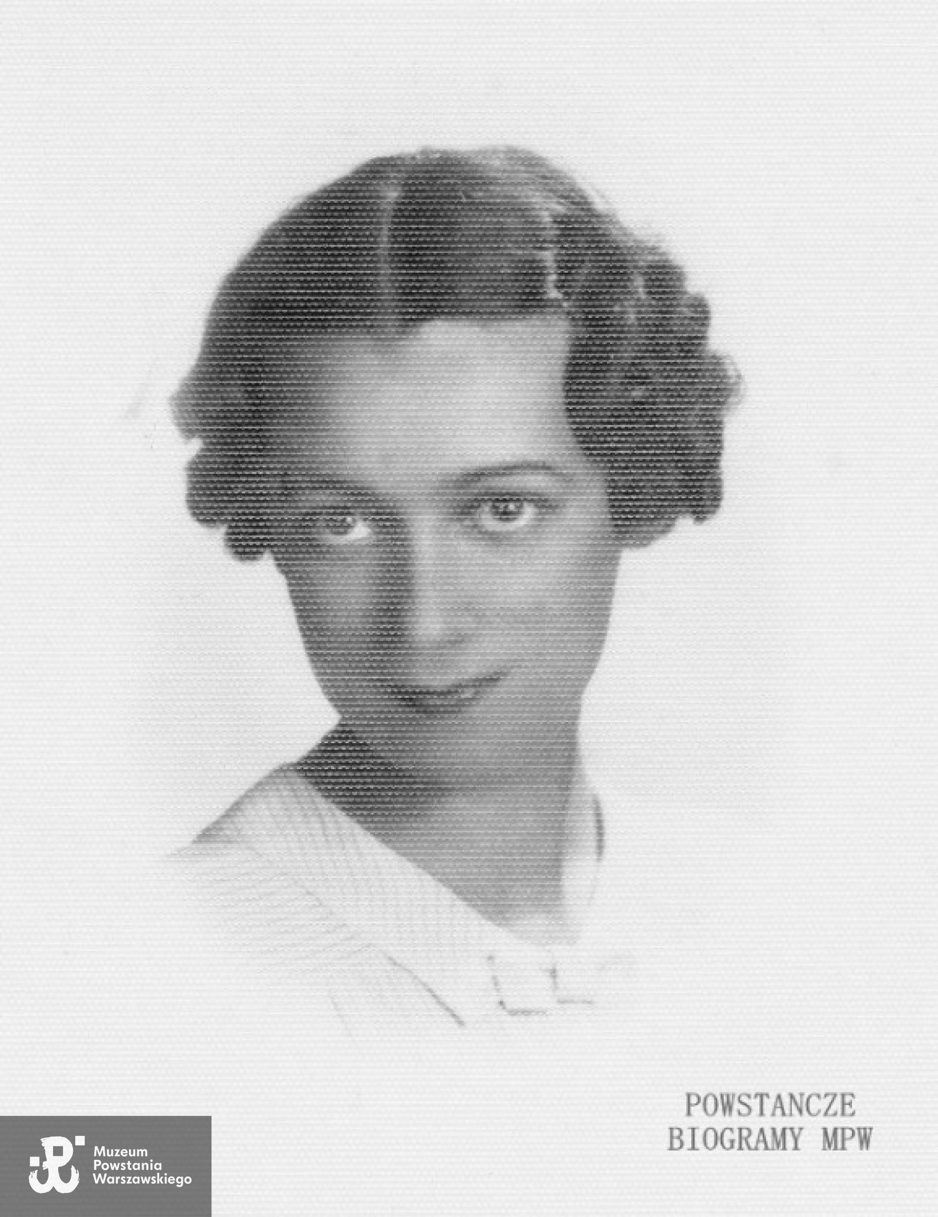Elżbieta Jasińska "Marta" (1916-1944). Fot. z archiwum rodzinnego udostępnione przez Ewę Rachoń z domu Smólską