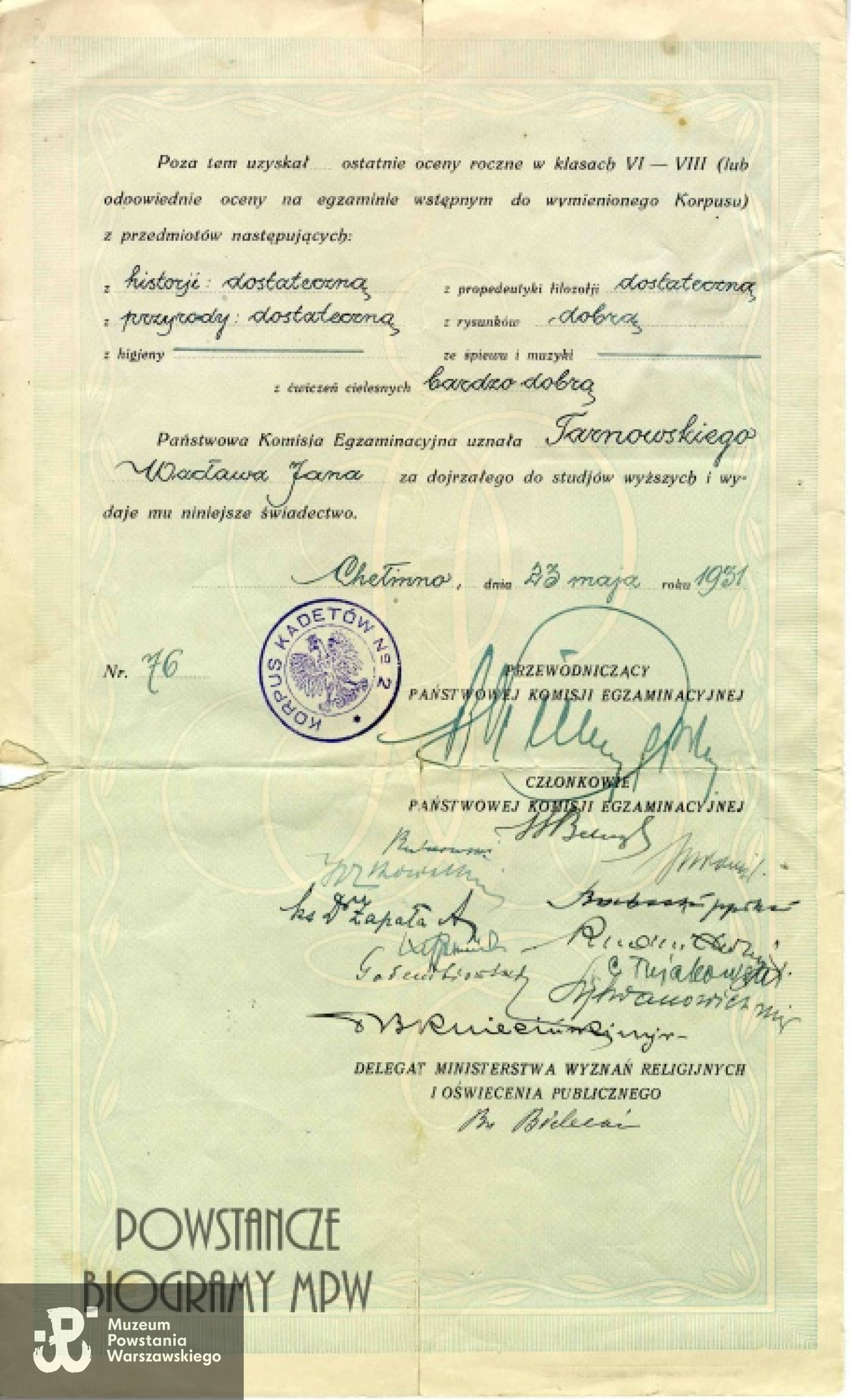 Ze zbiorów Muzeum Powstania Warszawskiego, sygn. P/2028