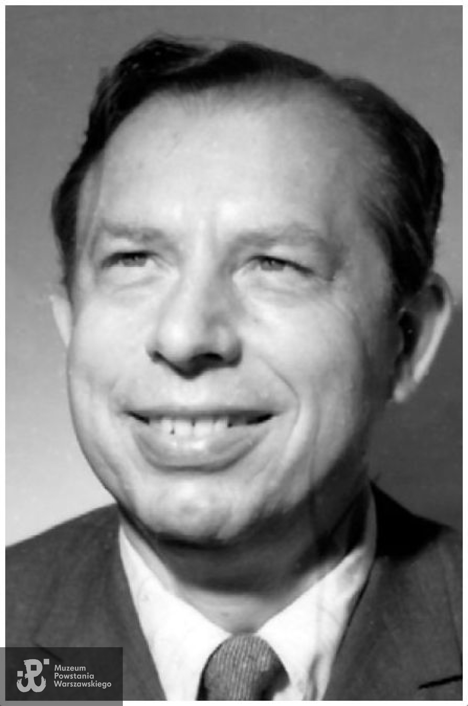 Zbigniew Leszek Wąsik "Wyszyński",  "Zbyszek" (1925-2019) - lata 70-te XX w.  Fot. ze zbiorów prywatnych, udostępnił  p. Tom Wodzinski (Australia).