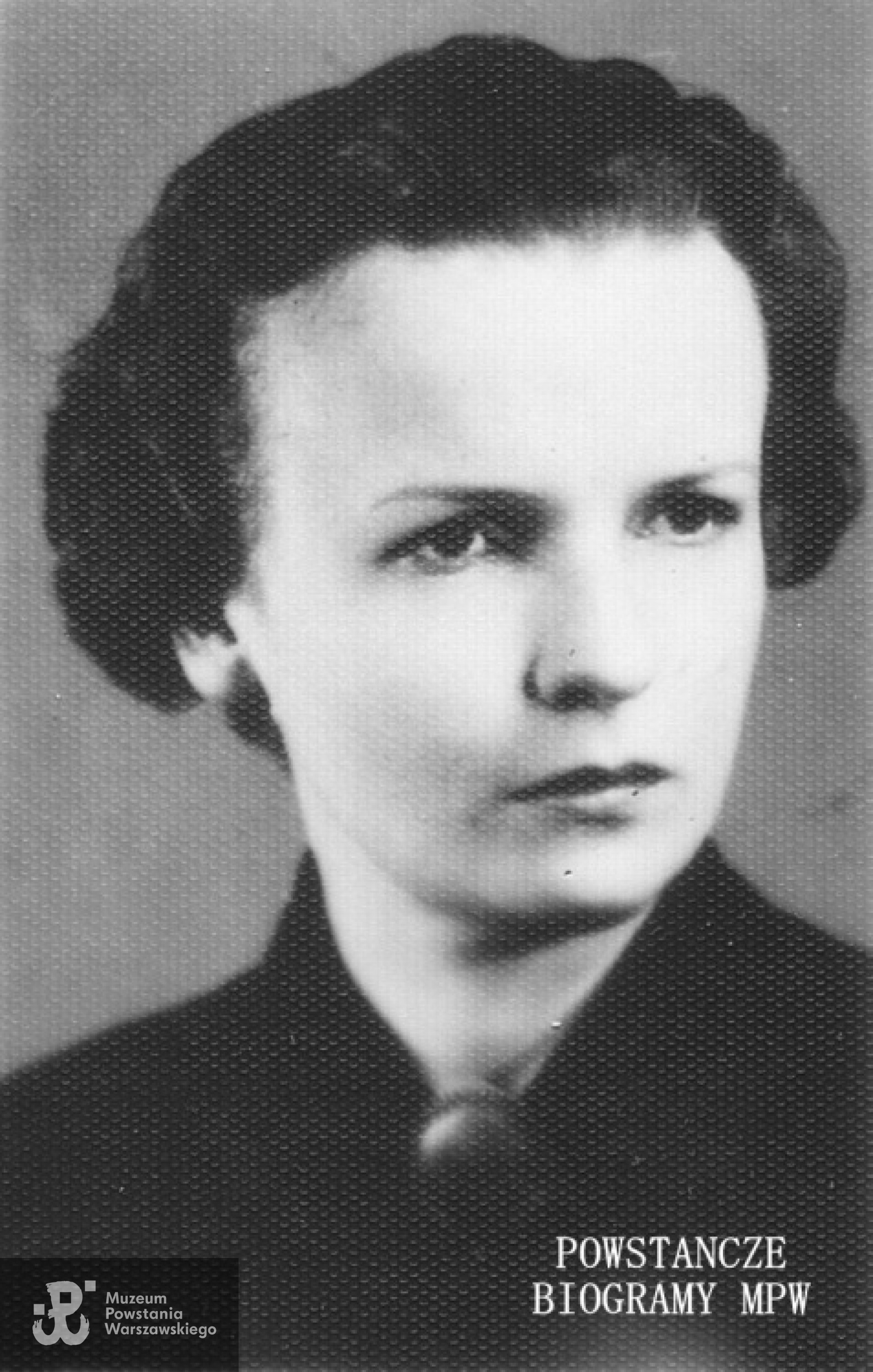 Ewa Stolarska ok. roku 1960.  Fot. ze zbiorów  Archiwum Uniwersytetu Warszawskiego