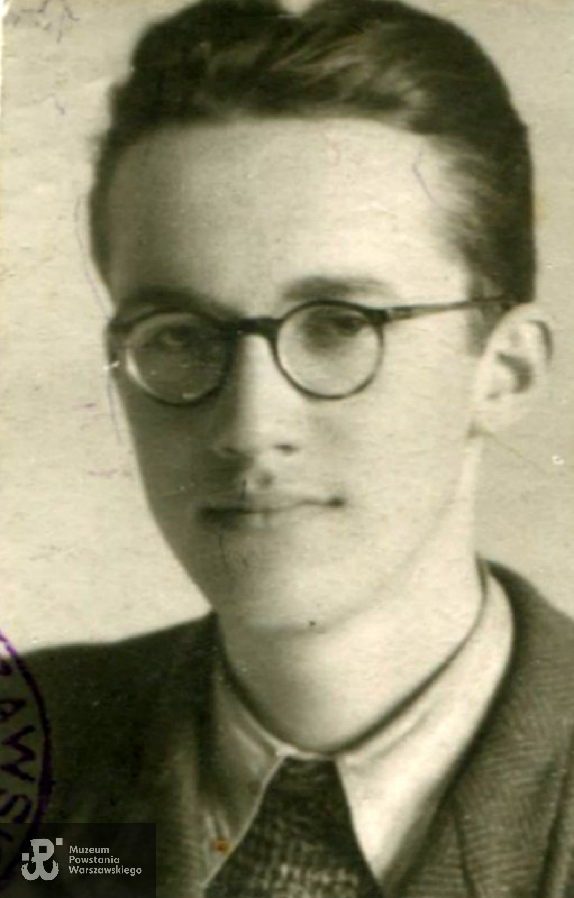 Wiesław Michał Kłosiński (1925-2011). Na zdjęciu około roku 1945. Fot. z archiwum rodzinnego Adriany Kłosińskiej