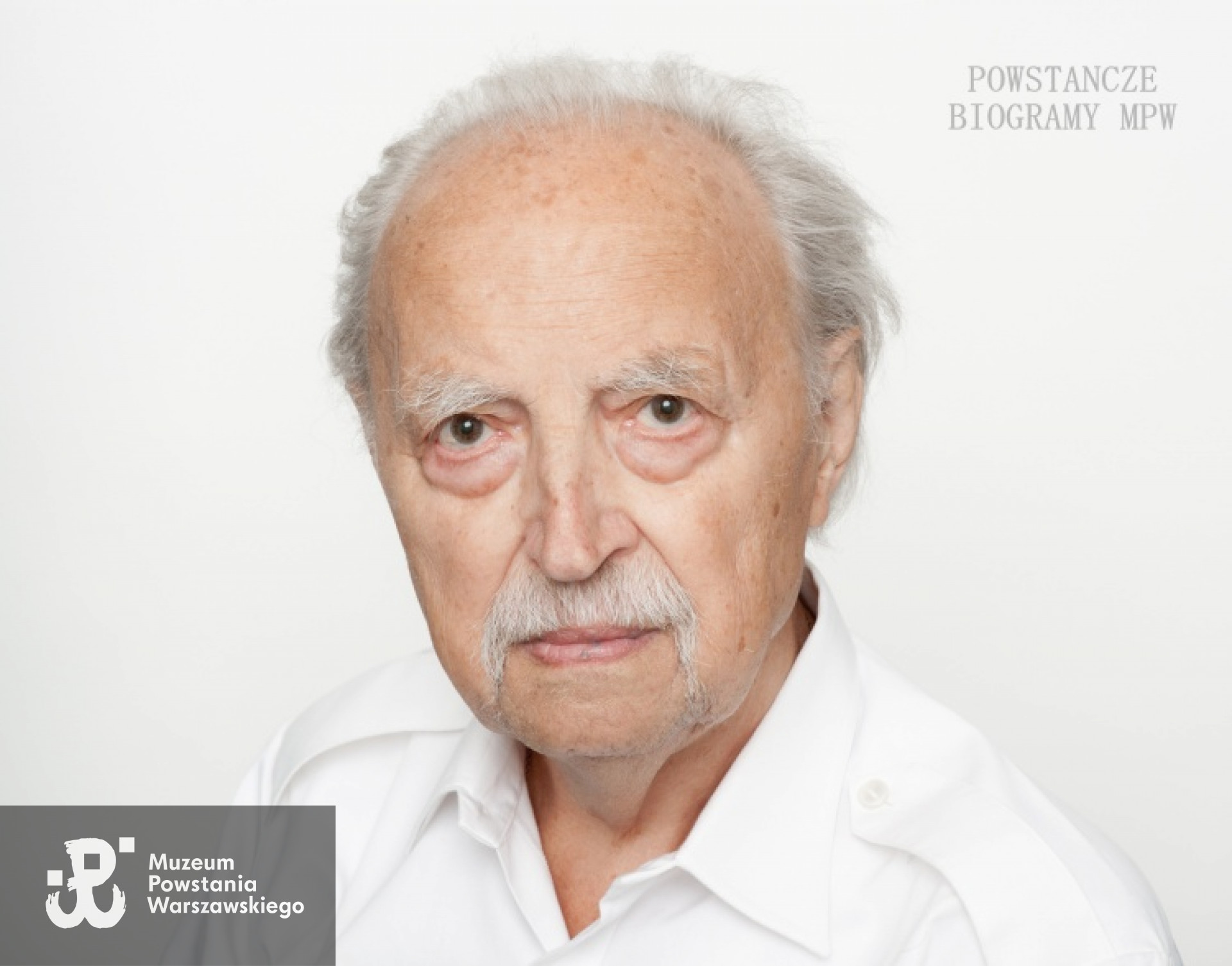 Zdjęcie z serii portretów Powstańców Warszawskich w ramach projektu "1944/70/2014" realizowanego przez grupę WWPHOTO dla uczczenia 70 rocznicy wybuchu Powstania Warszawskiego. Muzeum Powstania Warszawskiego, 22.07-04.08 2013.