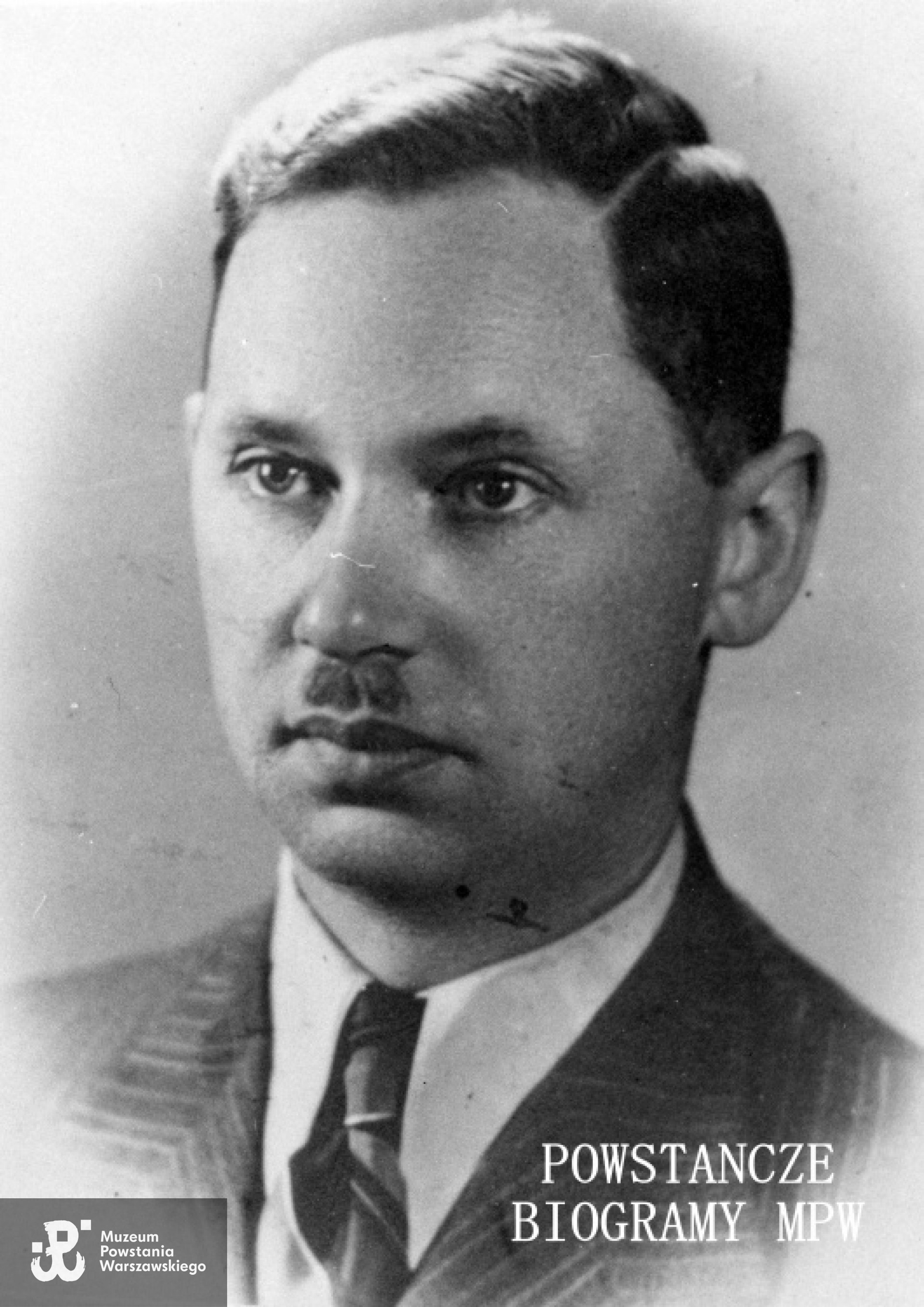Czesław Melchior Szczubełek ps. "Jaszczur" (1905-1944) Fot. AR MPW