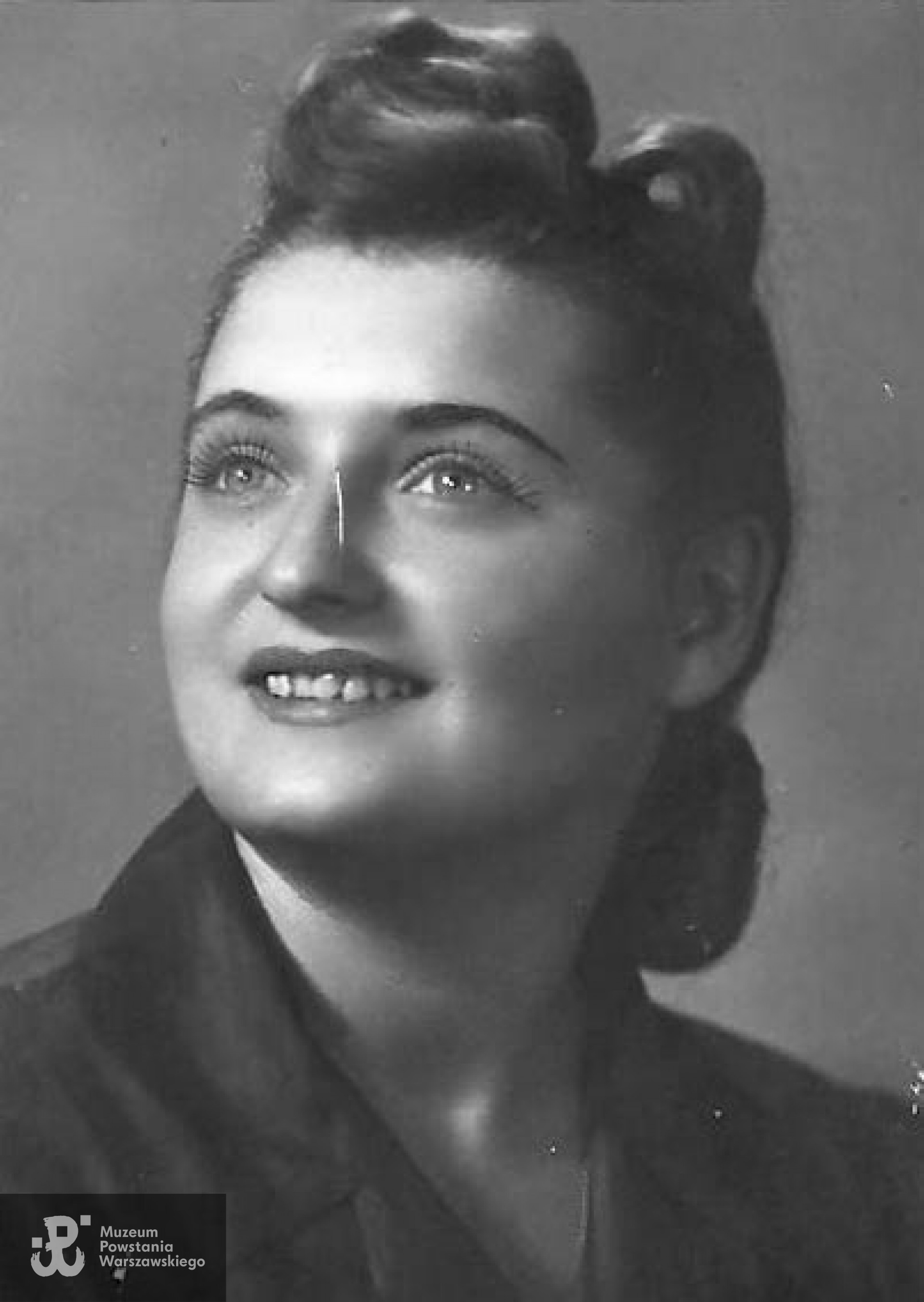 Lucyna Mankiewicz - przyszła żona Antoniego, zdjęcie z 1944 r.