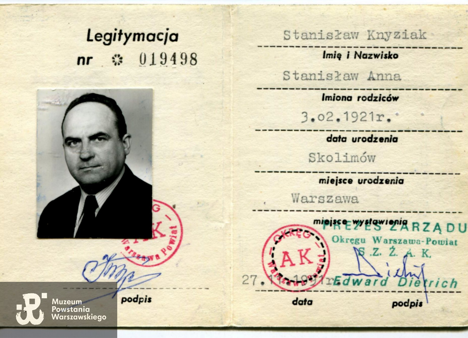 Z archiwum rodzinnego p. Lesława Knyziaka