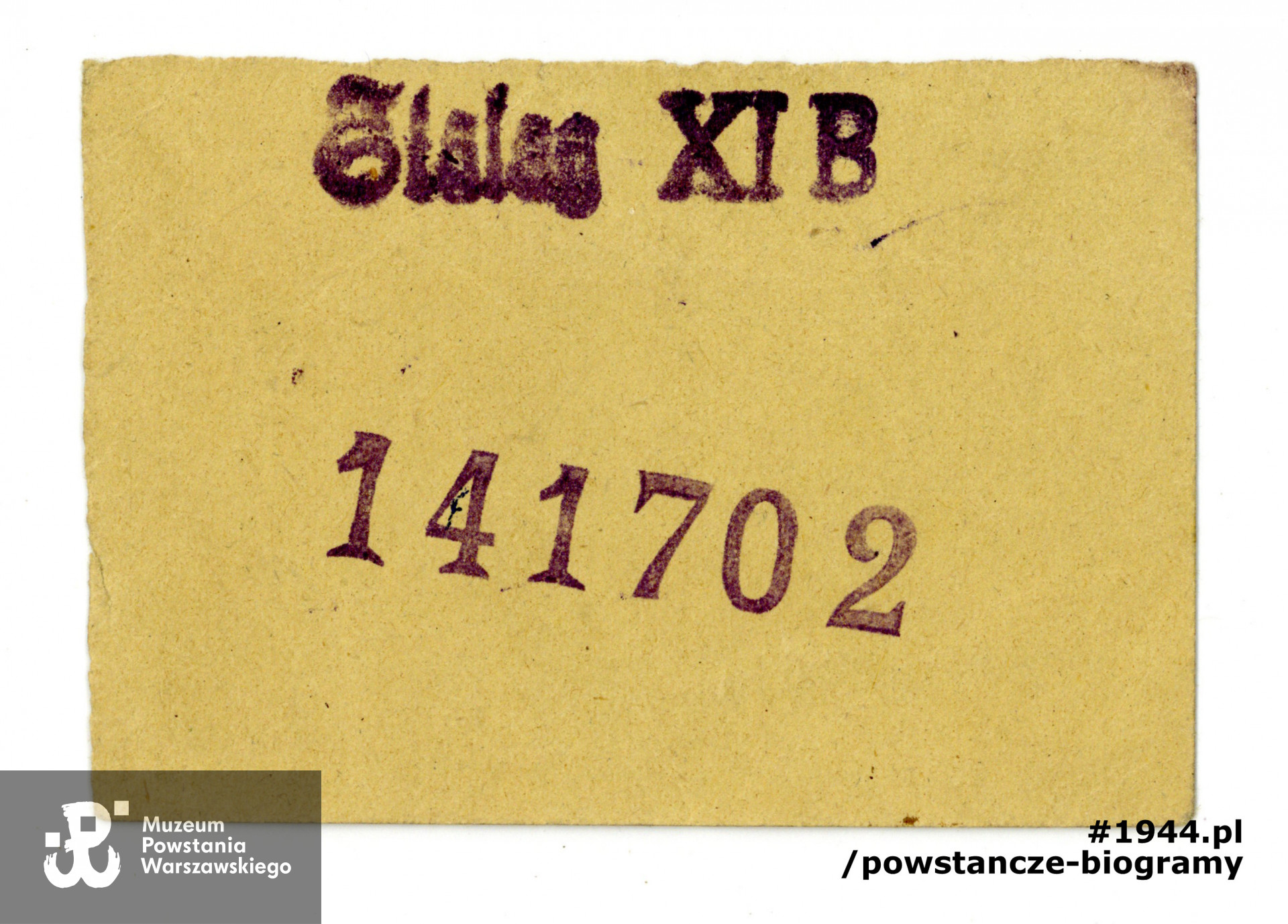 Ze zbiorów Muzeum Powstania Warszawskiego, sygn. P/3366-68, dar p. Danuty Zadig z domu Dowsin