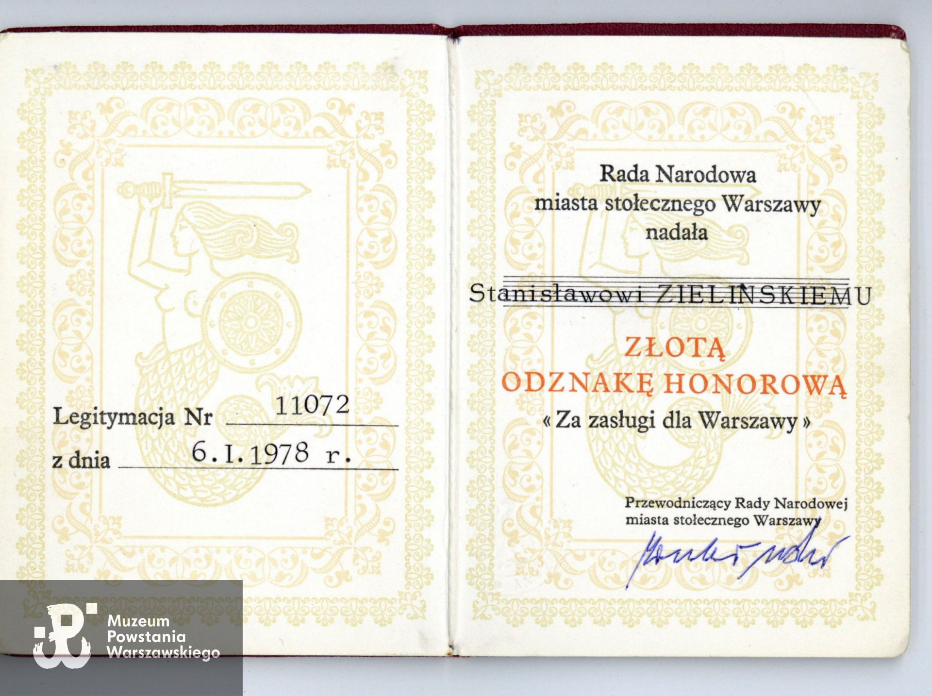 Z archiwum rodzinnego p. Waldemara Zielińskiego