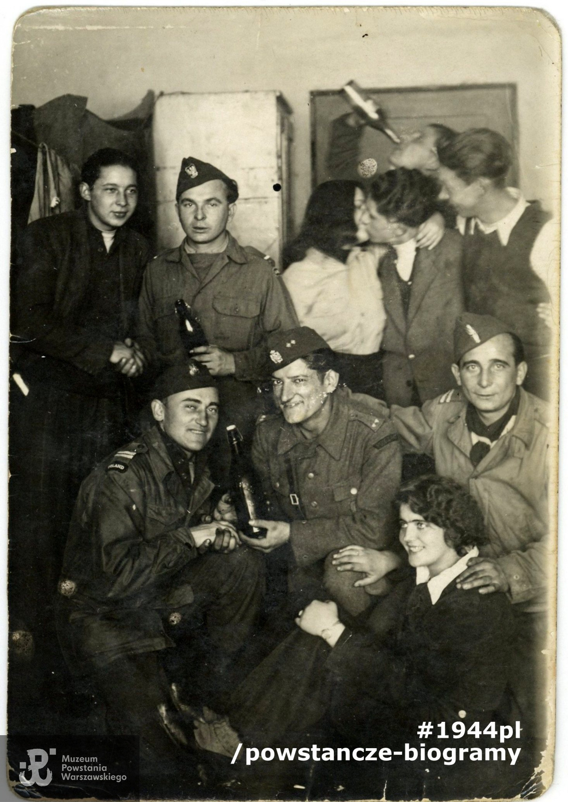 Fot. ze zbiorów rodzinnych, udostępnił p. Piotr Chełmiński. Skany wykonano w Muzeum Powstania Warszawskiego, 2021 r. 