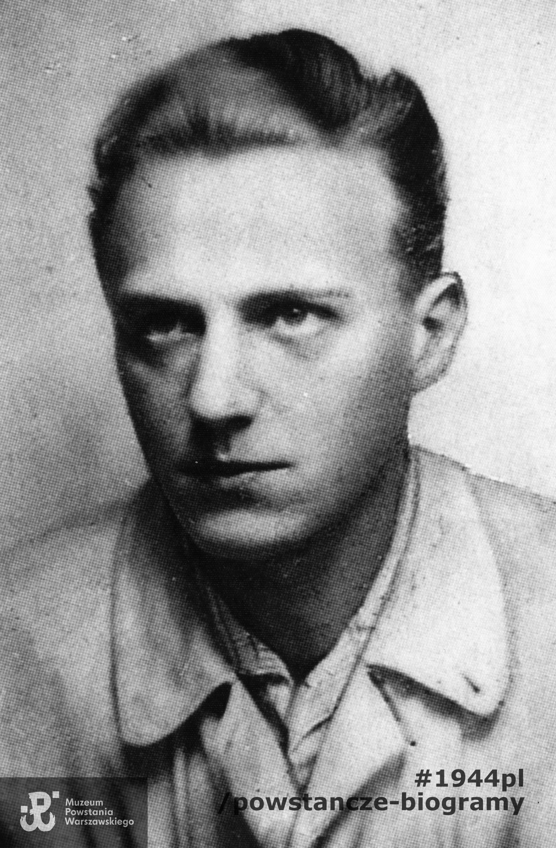 Stanisław Zołociński "Doman" (1922-1944). Fot. z archiwum Danuty Dobkowicz.