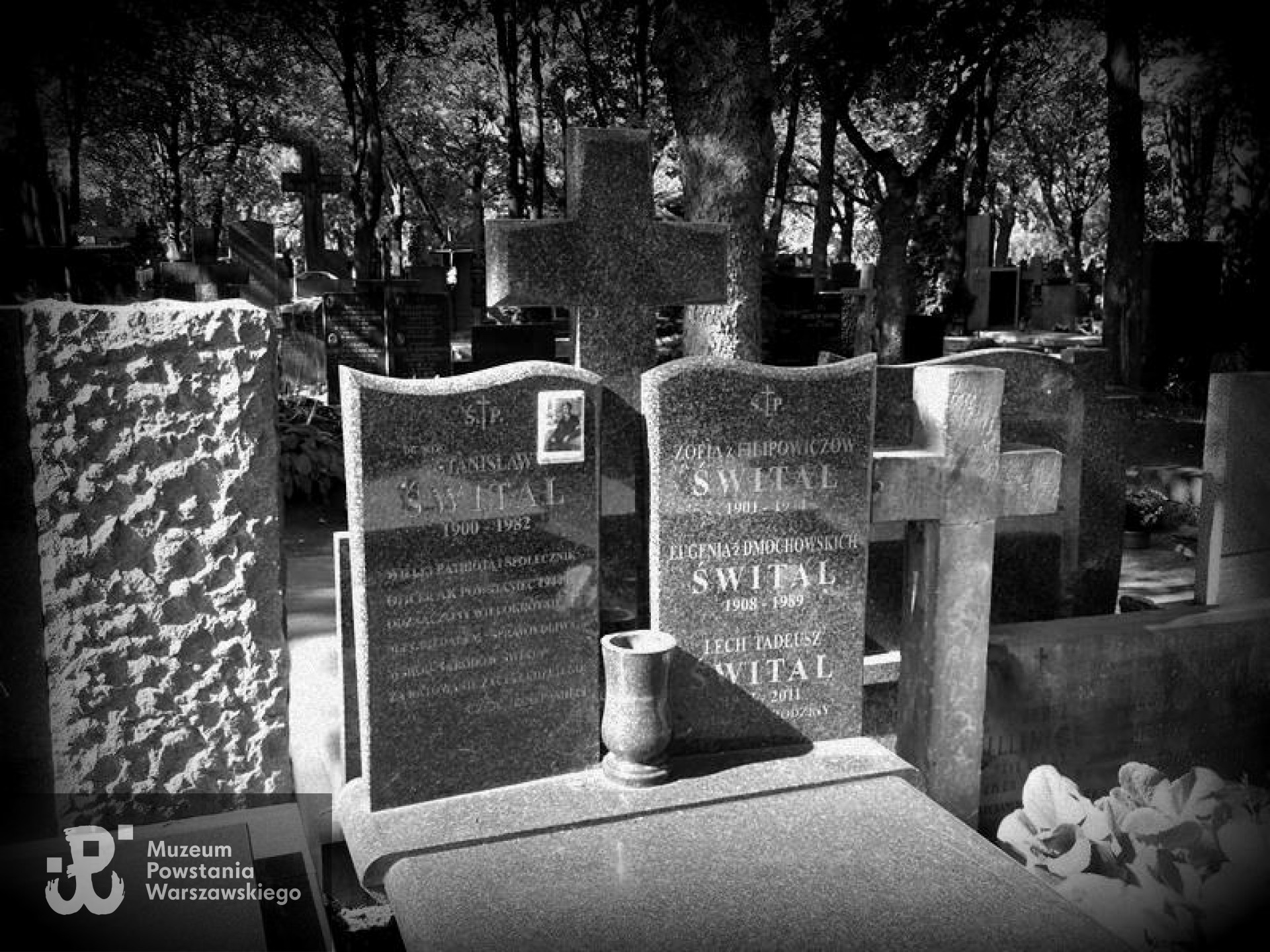 Cmentarz Powązkowski w Warszawie (Stare Powązki), kw. 150, rząd 5, grób 31. Fot. Warszawskie Zabytkowe Pomniki Nagrobne:  <i>cmentarze.um.warszawa.pl</i>