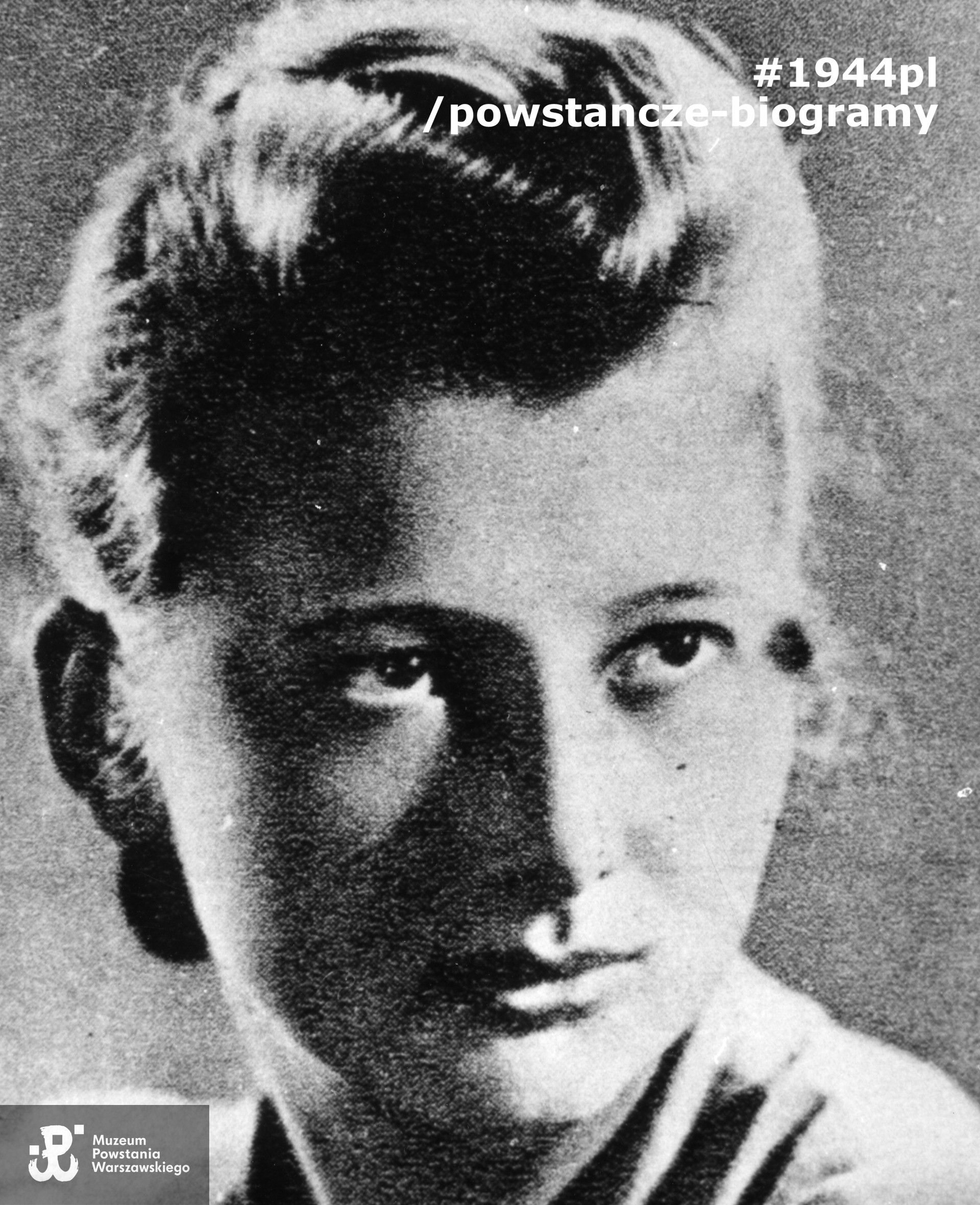 Zofia Świeszcz - Łazor ps. "Zojda". Fot. ze zbiorów Muzeum Powstania Warszawskiego, sygn. MPW-IK/3249