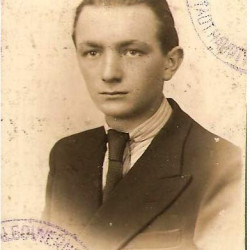Witold Szablewski - zdjęcie legitymacyjne z 1940 roku.