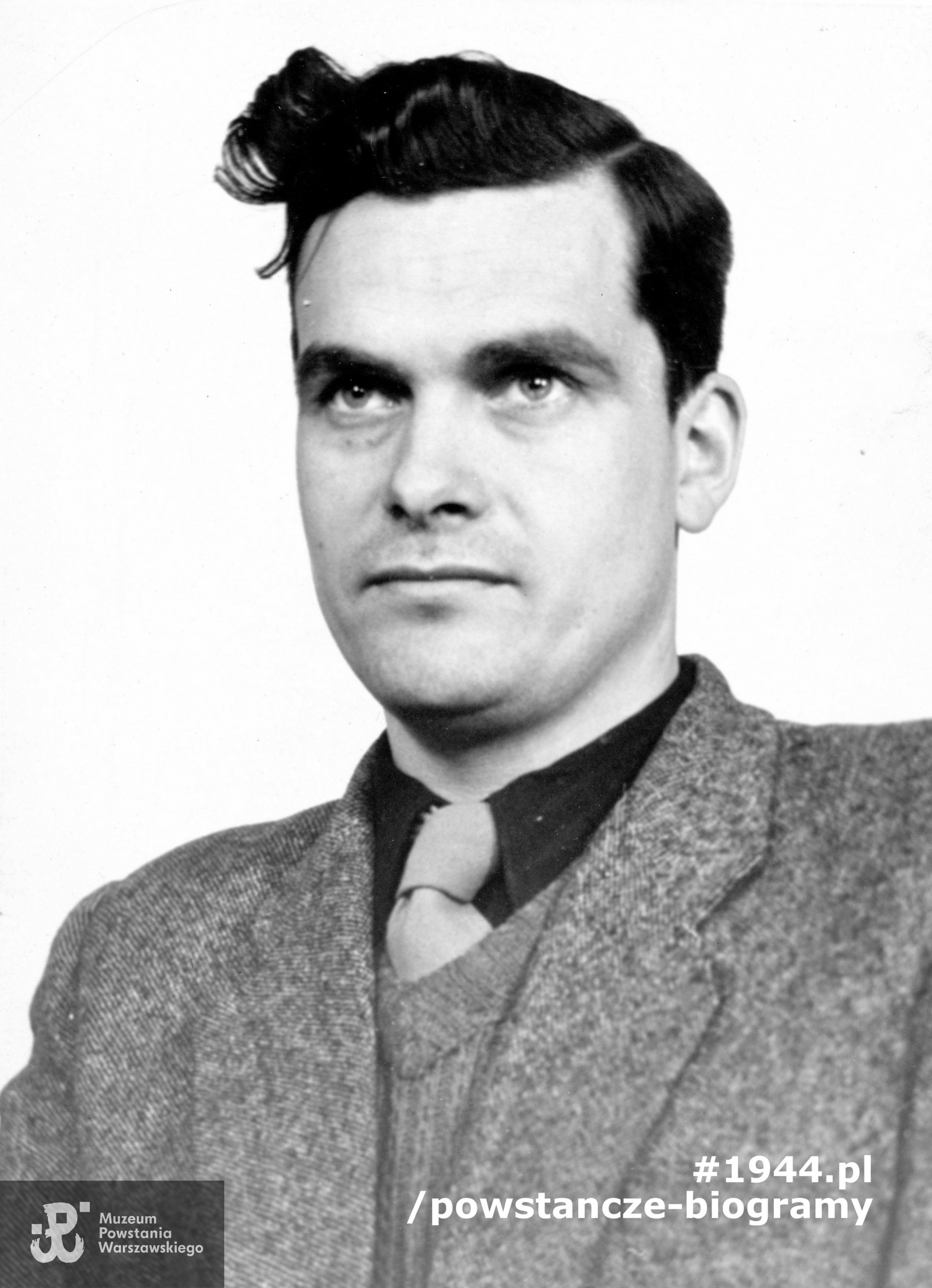 strz. Jacek Kijak "Jackson" (1924-2000). Fot. ze zbiorów Muzeum Powstania Warszawskiego, sygn. P/1106, dar Krzysztofa Kijaka