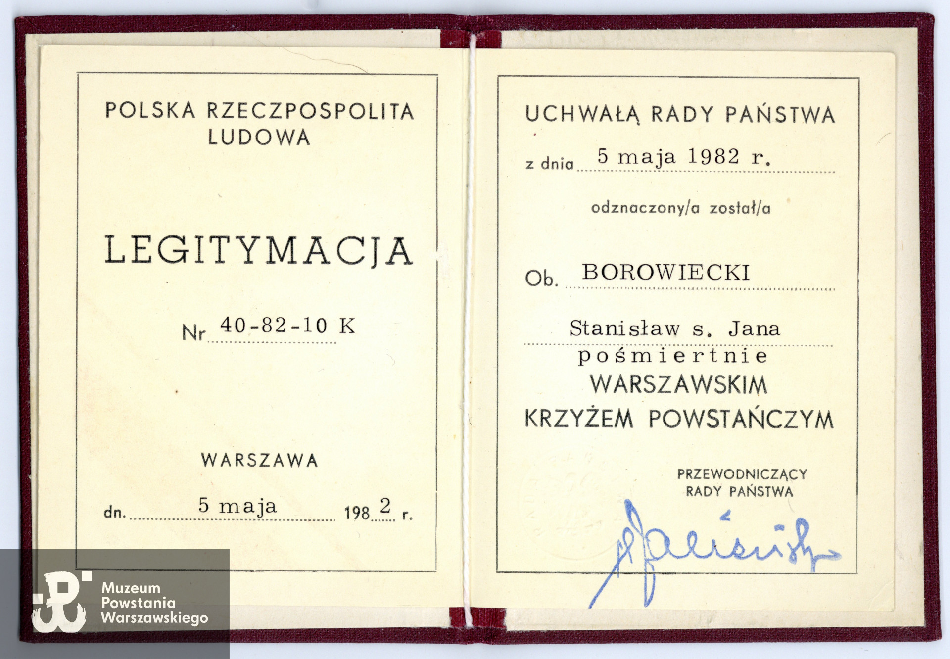 Ze zbiorów rodzinnych p. Błażeja Struga, wnuka Powstańca