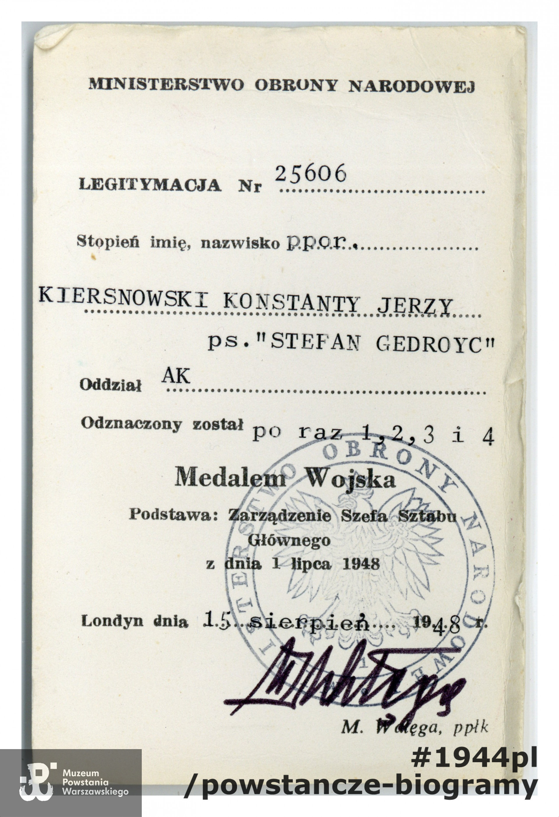 Z  archiwum rodzinnego p. Jolanty Stasiak z d. Kiersnowskiej