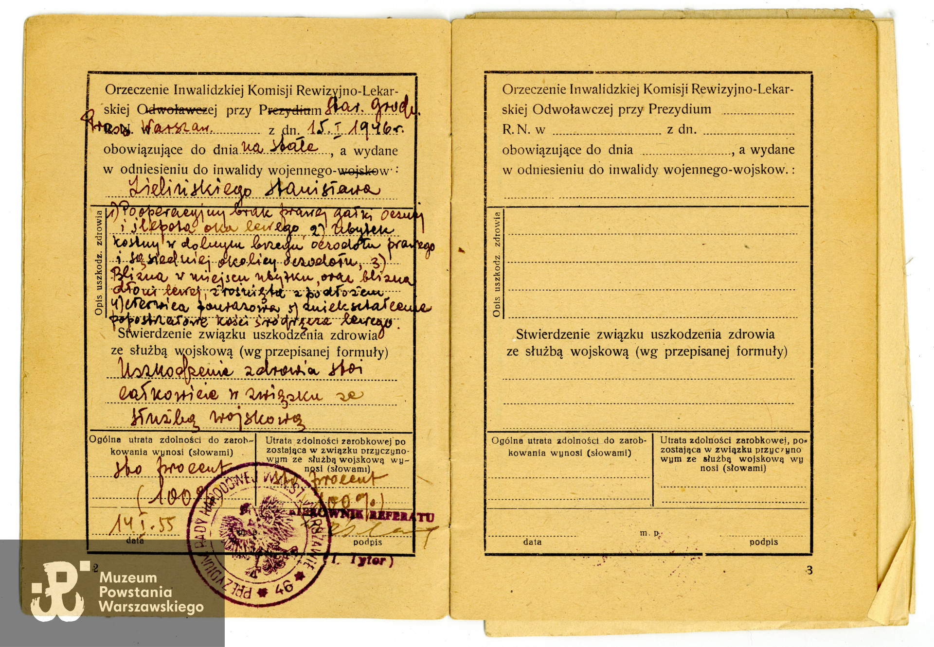 Z archiwum rodzinnego p. Waldemara Zielińskiego