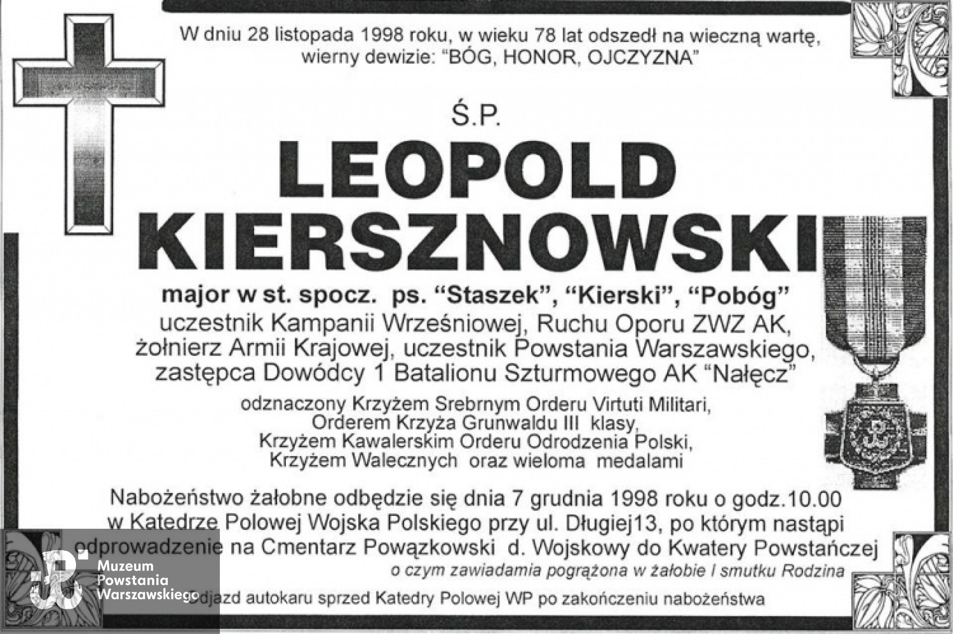 Fot. <i>Powstanie Warszawskie - Batalion KB Nałęcz</i>