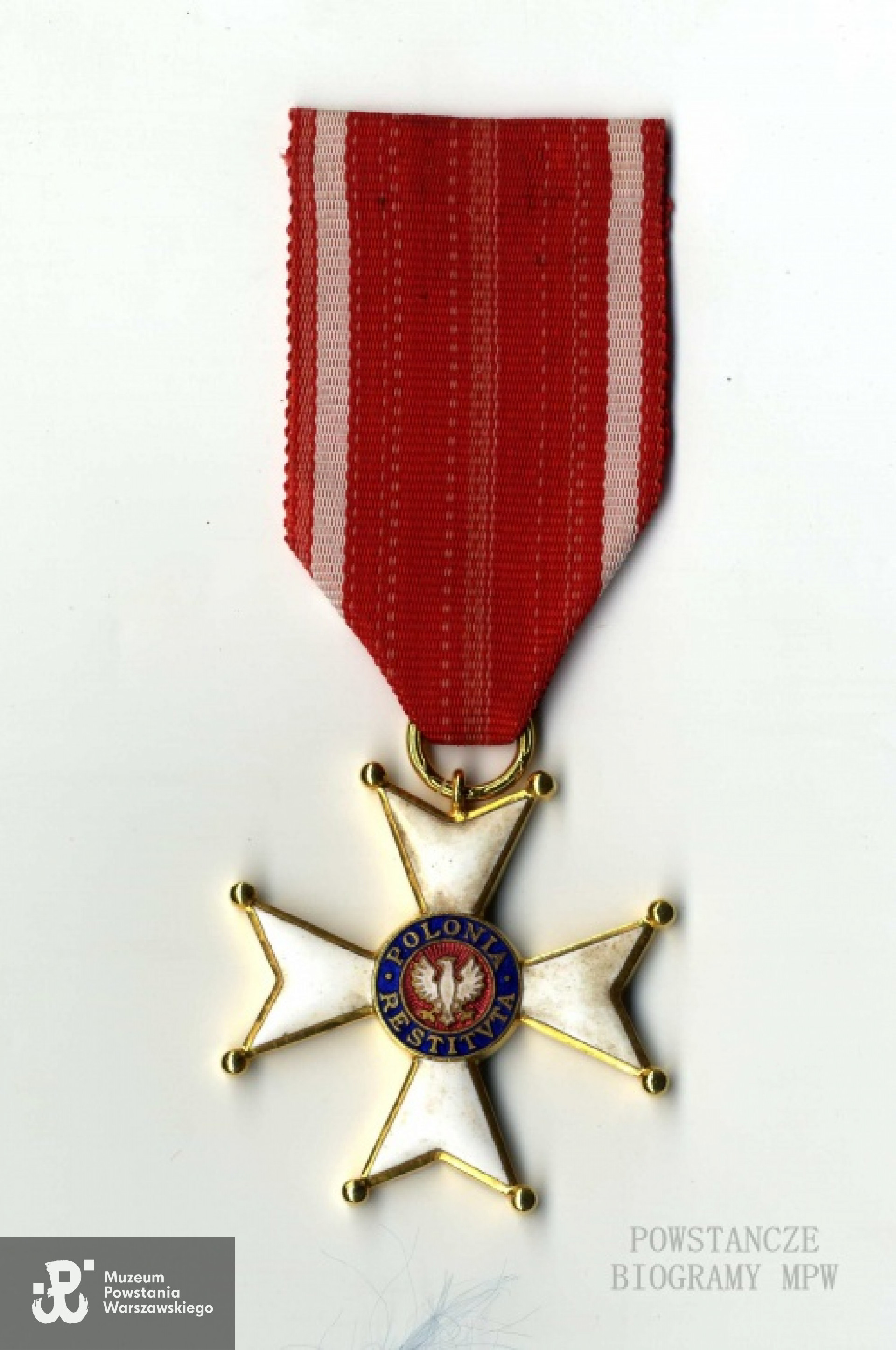 Krzyż Kawalerski Orderu Odrodzenia Polski. Z archiwum rodziny Staniszewskich.