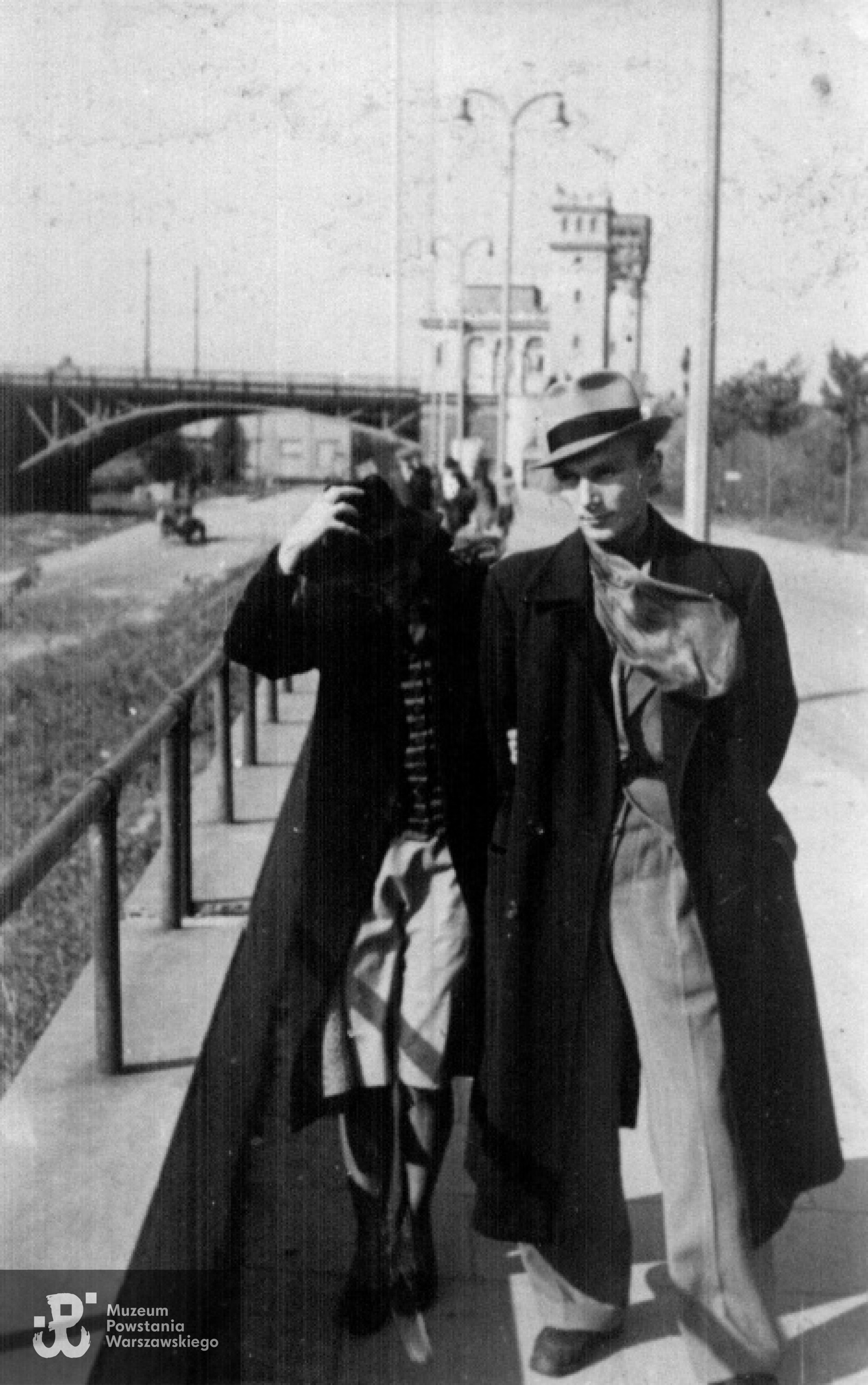 Zbigniew Max i Krystyna Krupska-Max, zdjęcie powojenne. Fot. z archiwum rodzinnego Andrzeja Maxa.