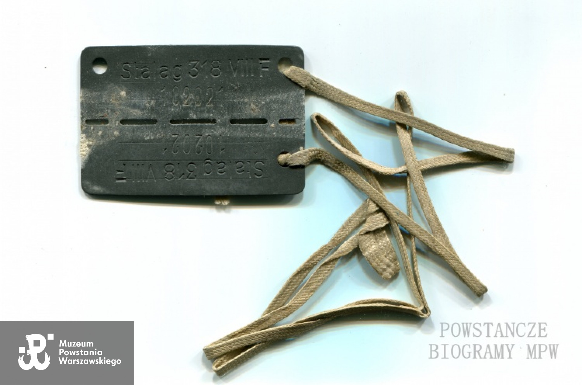 Blaszka jeniecka. Fot. archiwum rodzinne