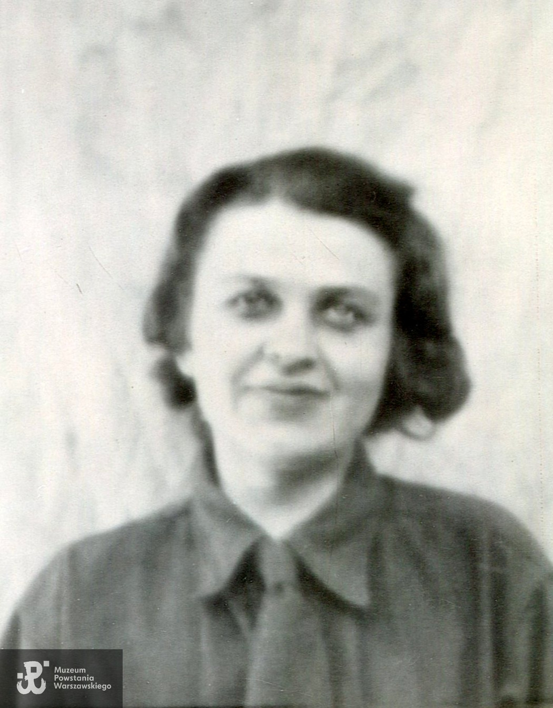 Zofia Siemaszko Po wyzwoleniu ze Stalagu VI C w Oberlangen. Fot.  ze zbiorów Muzeum Powstania Warszawskiego - materiały do Słownika Biograficznego Uczestników PW - zasób Pokoju Kombatanta