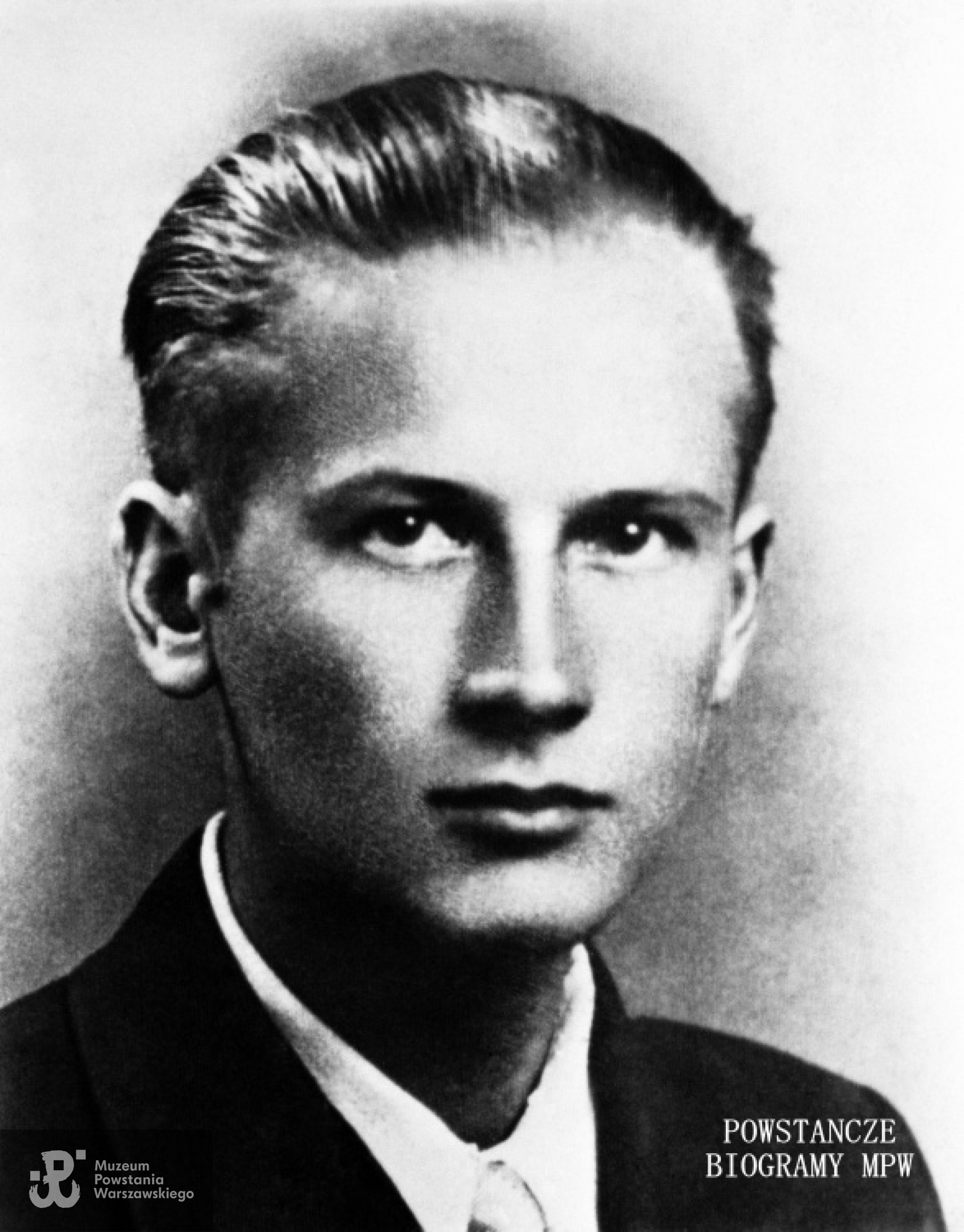 Włodzimierz Michalak ps. "Poker" (1923-1944) Fot. AR MPW