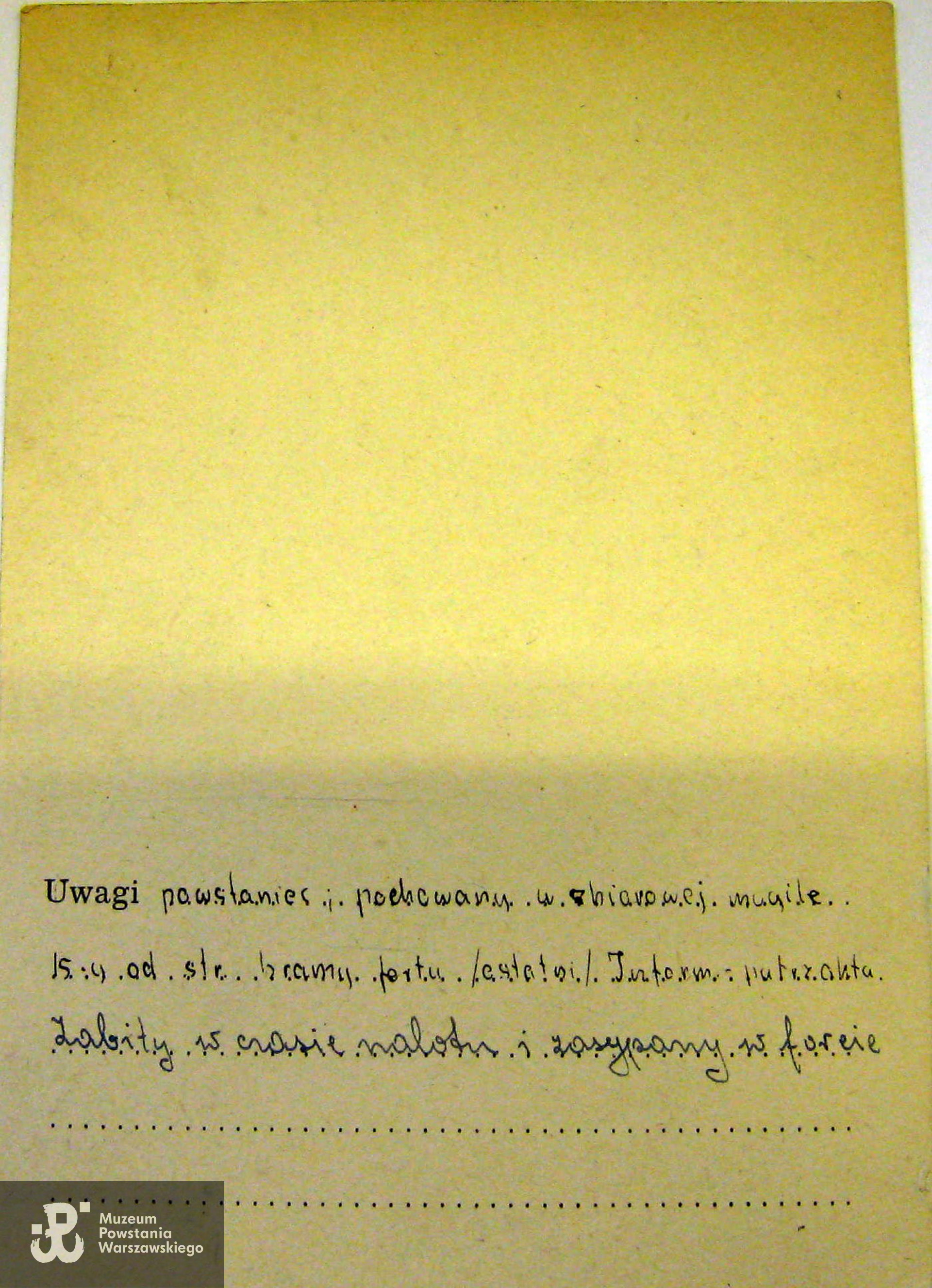 Polski Czerwony Krzyż - kartoteka