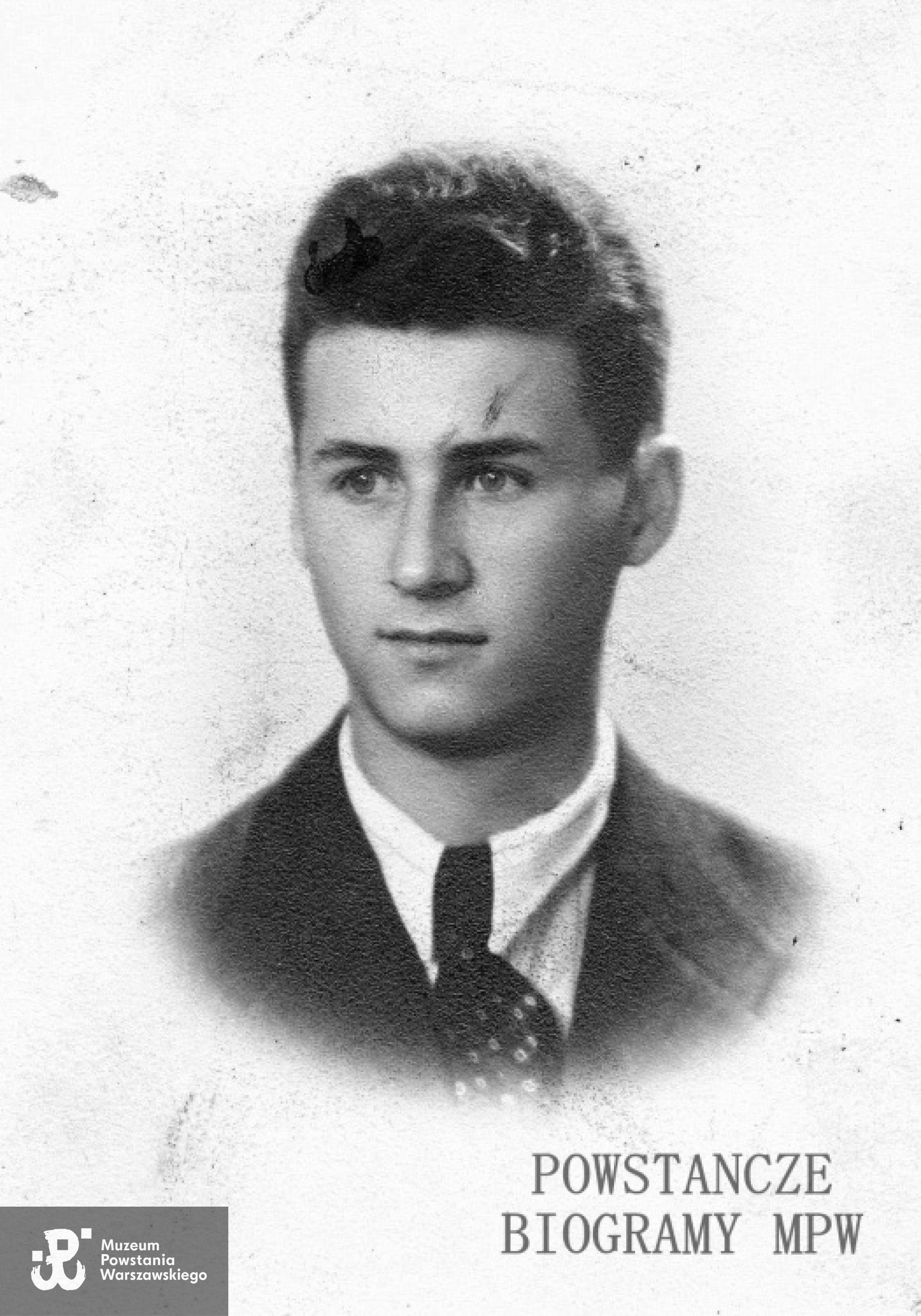 Kpr. pchor. Leszek Kryzar "Boruta" (1923-1997). Fot. archiwum rodzinne za pośrednictwem Pracowni Historycznej MPW