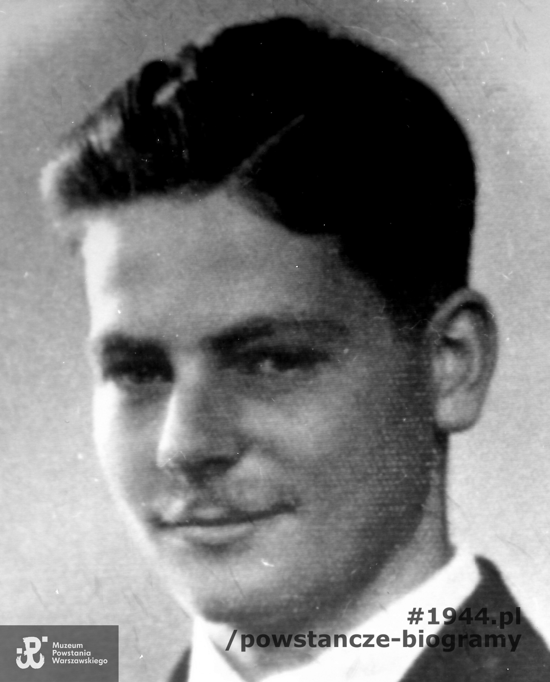 kpr.pchor. Krzysztof Jan Tłuchowski "Krzysiek" (1923-1944). Fot. archiwum rodzinne