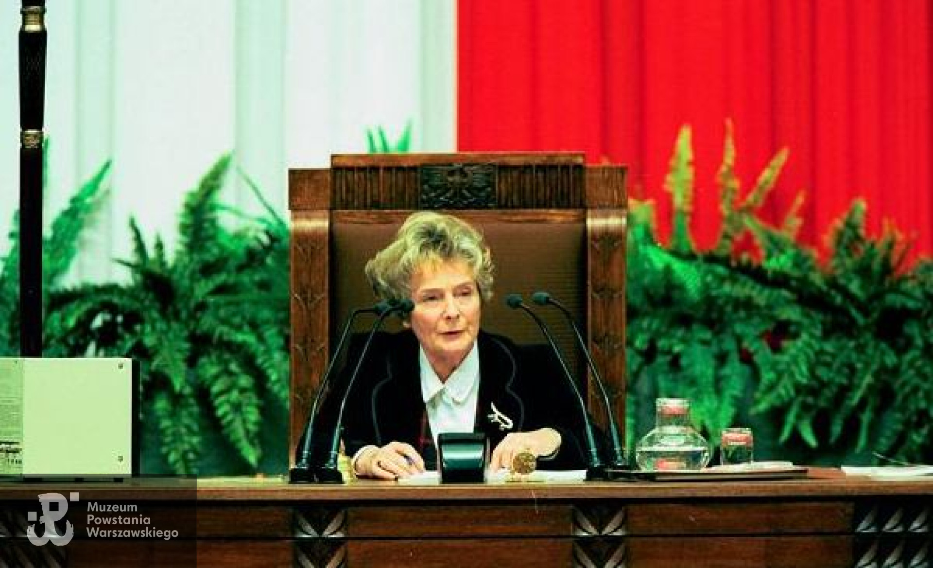 Jako wicemarszałek Sejmu. Fot. materiały prasowe