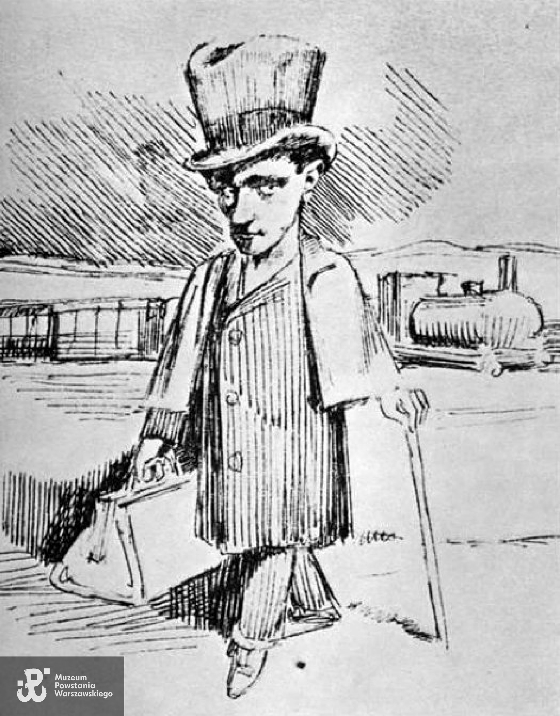 Bruno Schulz, ilustracja z "Księgi obrazów" pod red. Jerzego Ficowskiego