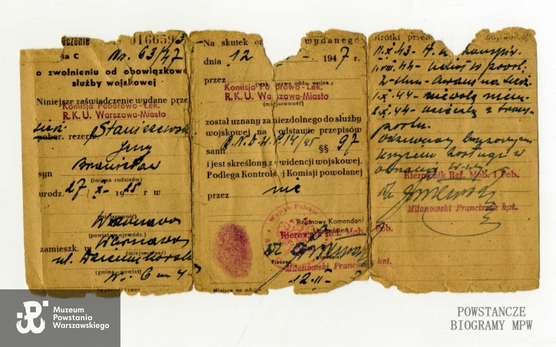 Z archiwum rodziny Staniszewskich.