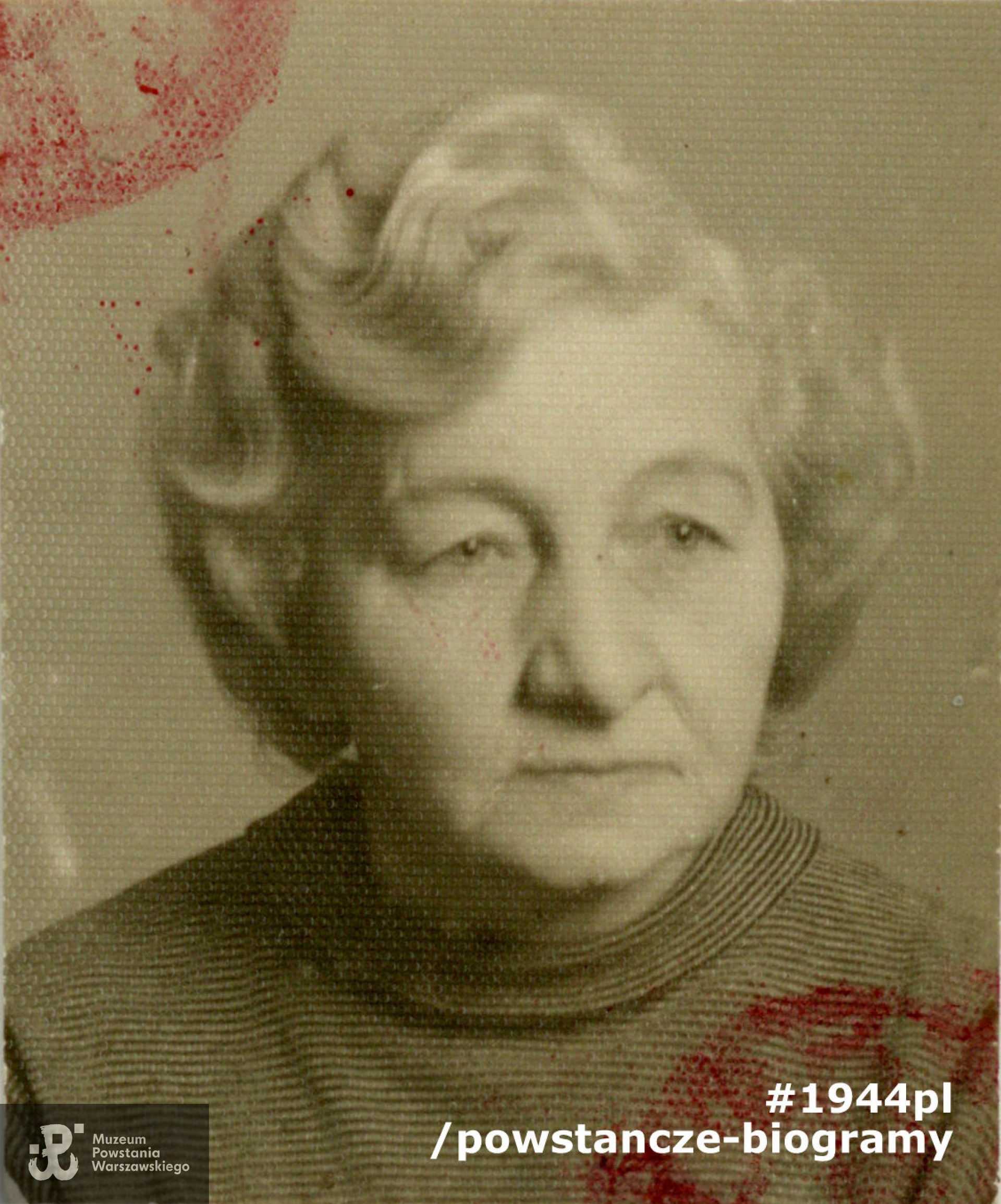 Helena Brajczewska  z domu Cabajewska ps. "Ewa" (1904-1985). Fot. z archiwum rodzinnego p. Ewy Pośnik z d. Cabajewskiej