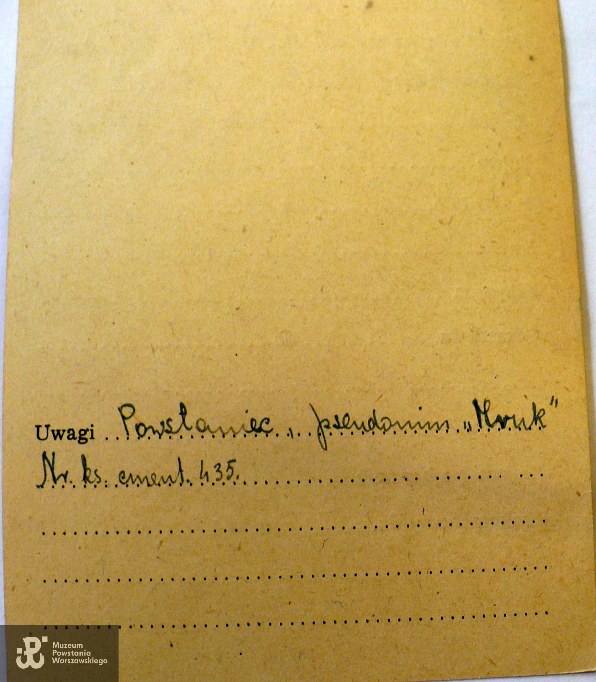 Polski Czerwony Krzyż - kartoteka