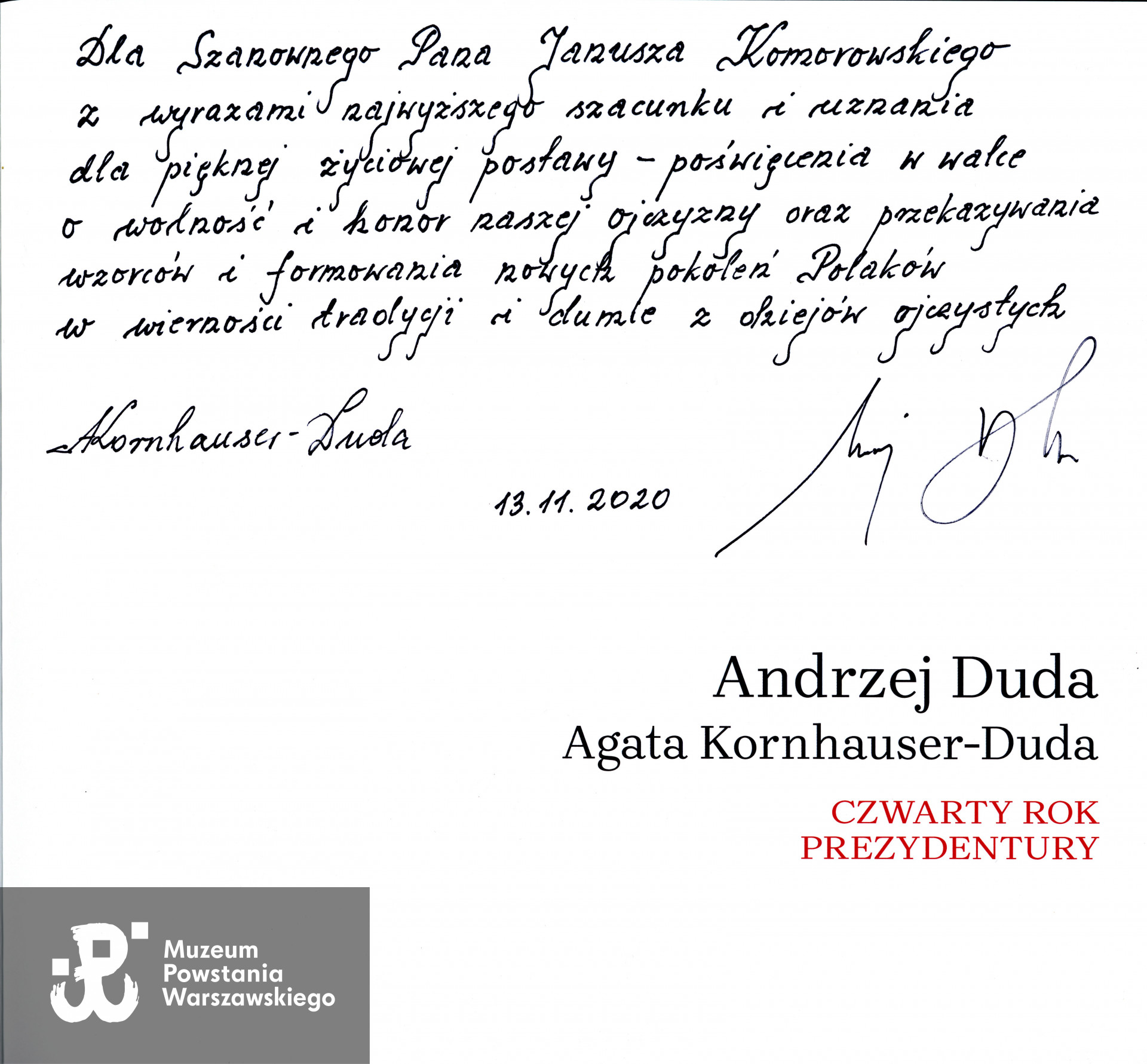Ze zbiorów p. Janusza Komorowskiego ps. „Antek”. Skan wykonano w Muzeum Powstania Warszawskiego, 2020.