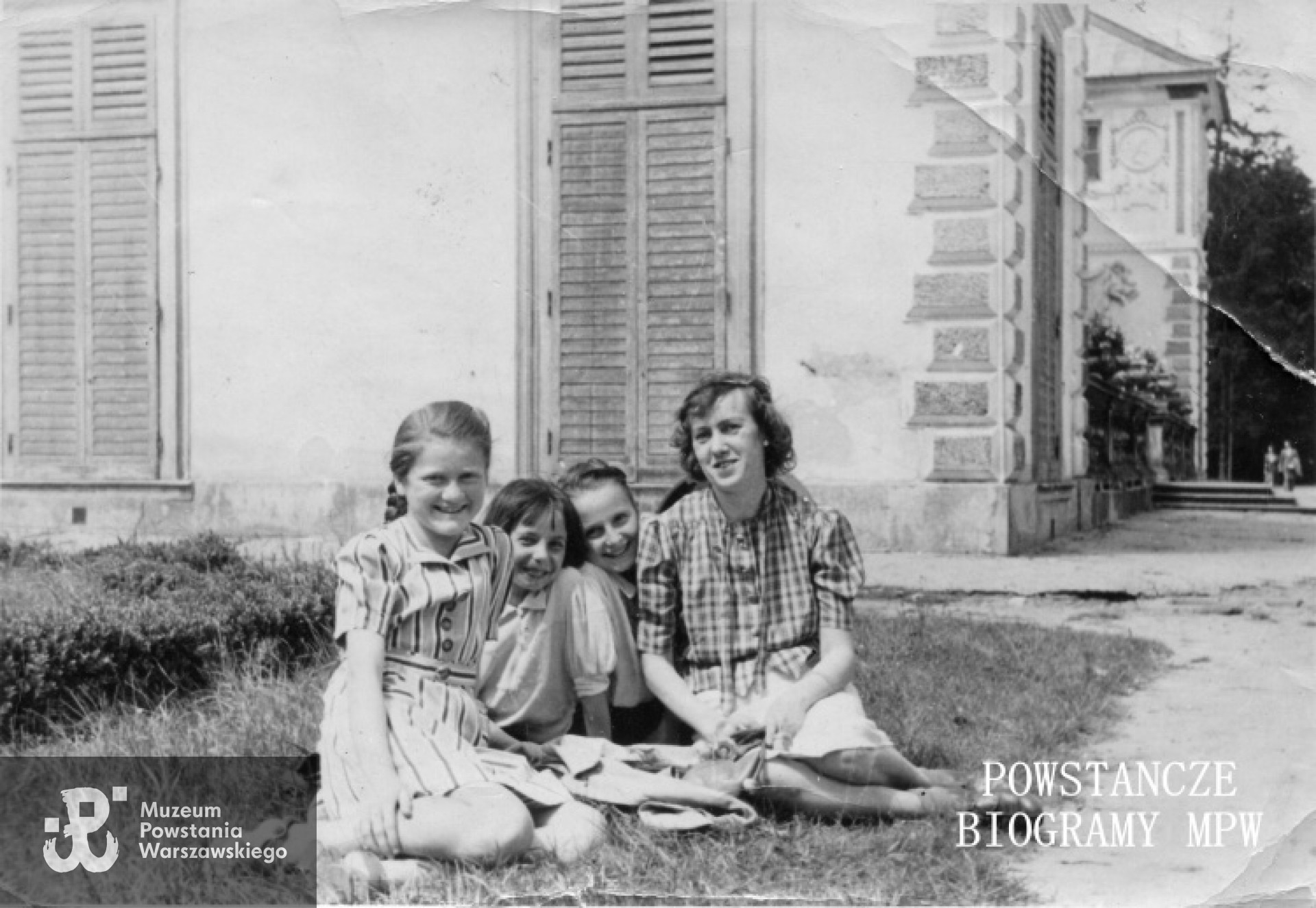 Wilanów - sierpień 1943 roku. Fot. archiwum rodzinne