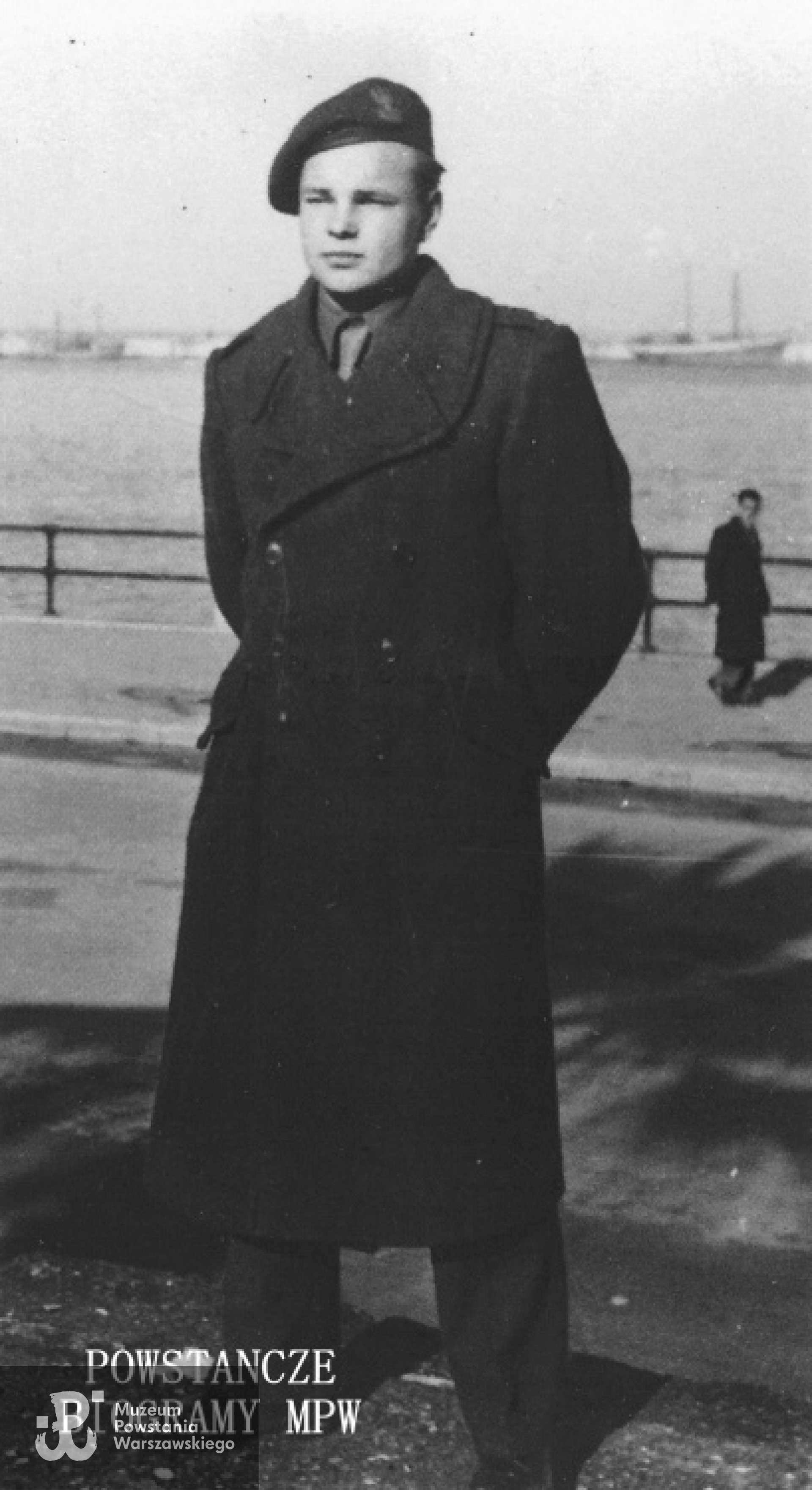 Olgierd Witold Adaszkiewicz po wyzwoleniu, jako żołnierz 2 Korpusu PSZ. Fot. z archiwum rodzinnego Andrew Adaszkiewicza