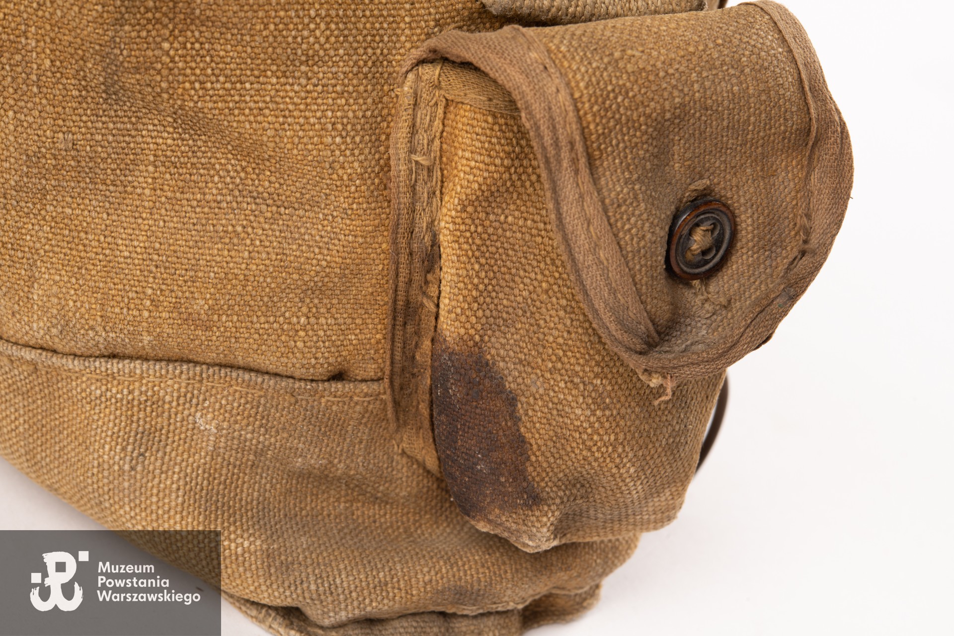 Powstańczy chlebak Zdzisława Dziewońskiego ps. Jastrząb.  Zbiory rodzinne Katarzyny i Adama  Dziewońskich. Fot. Katarzyna Stefanowska, MPW