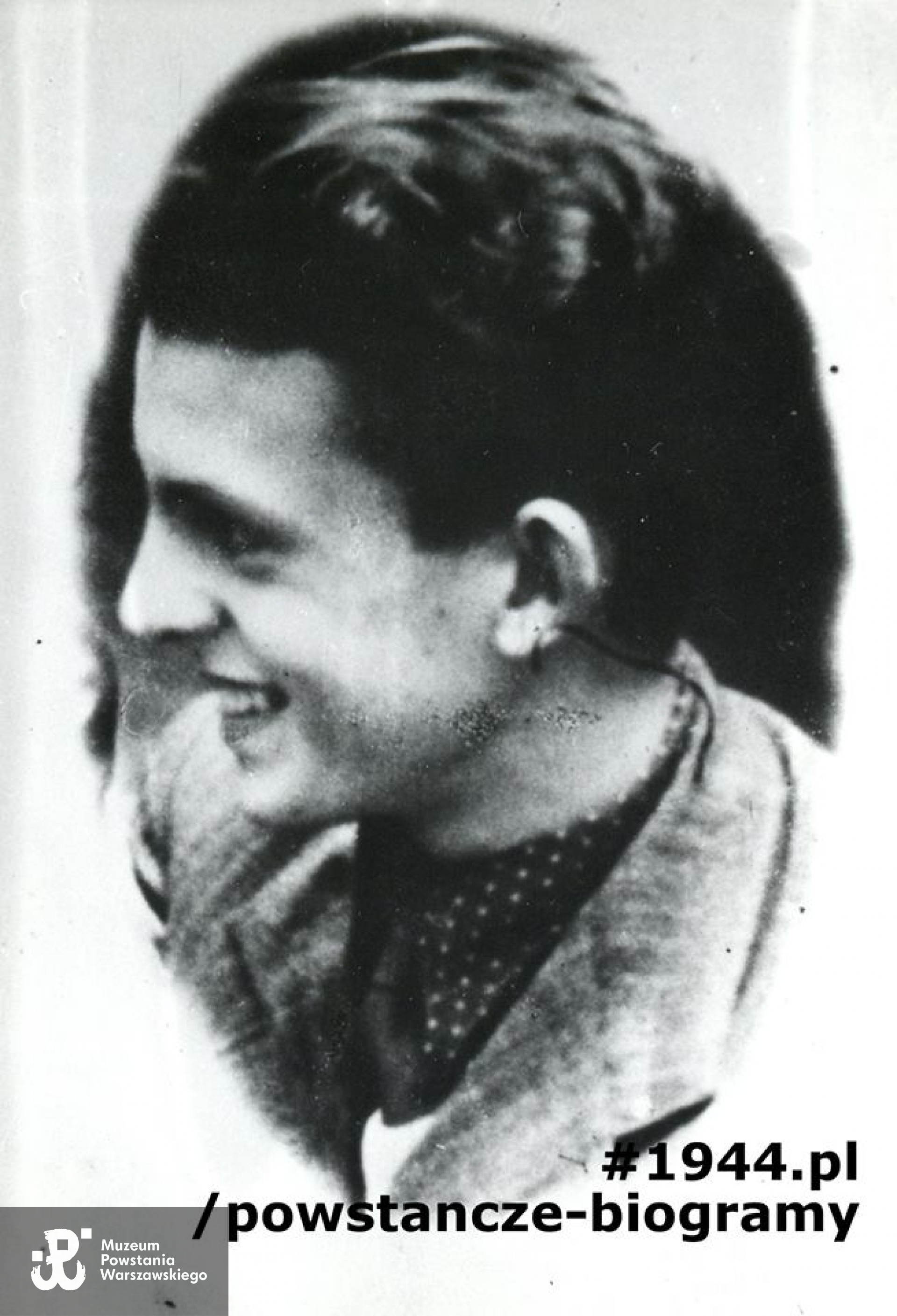 Łącznik Bohdan Szonert ps. „Bąkowski” (1929-1944). Fot. ze zbiorów Muzeum Powstania Warszawskiego
