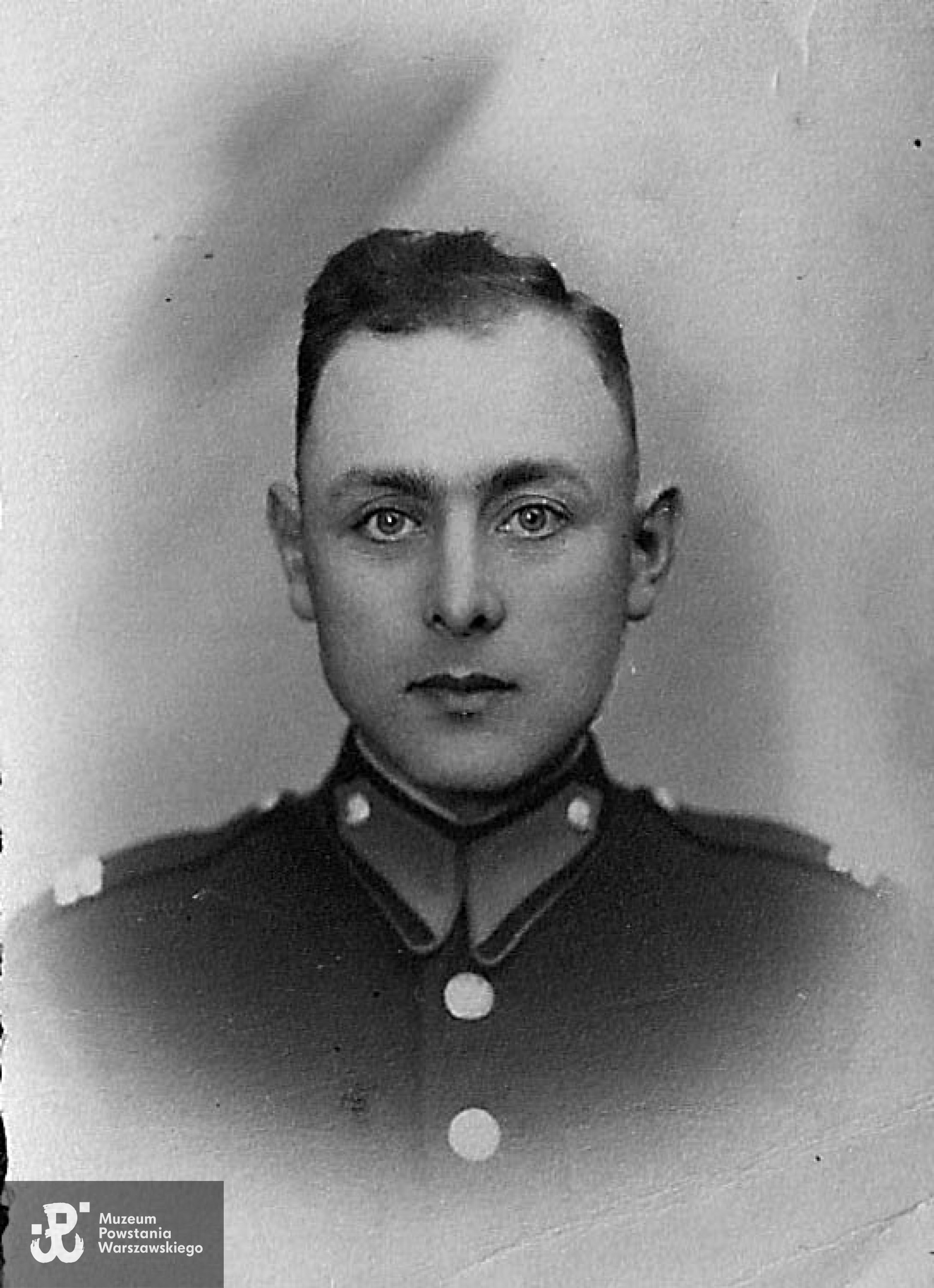 Bogusław Kula jako kapral Policji Państwowej